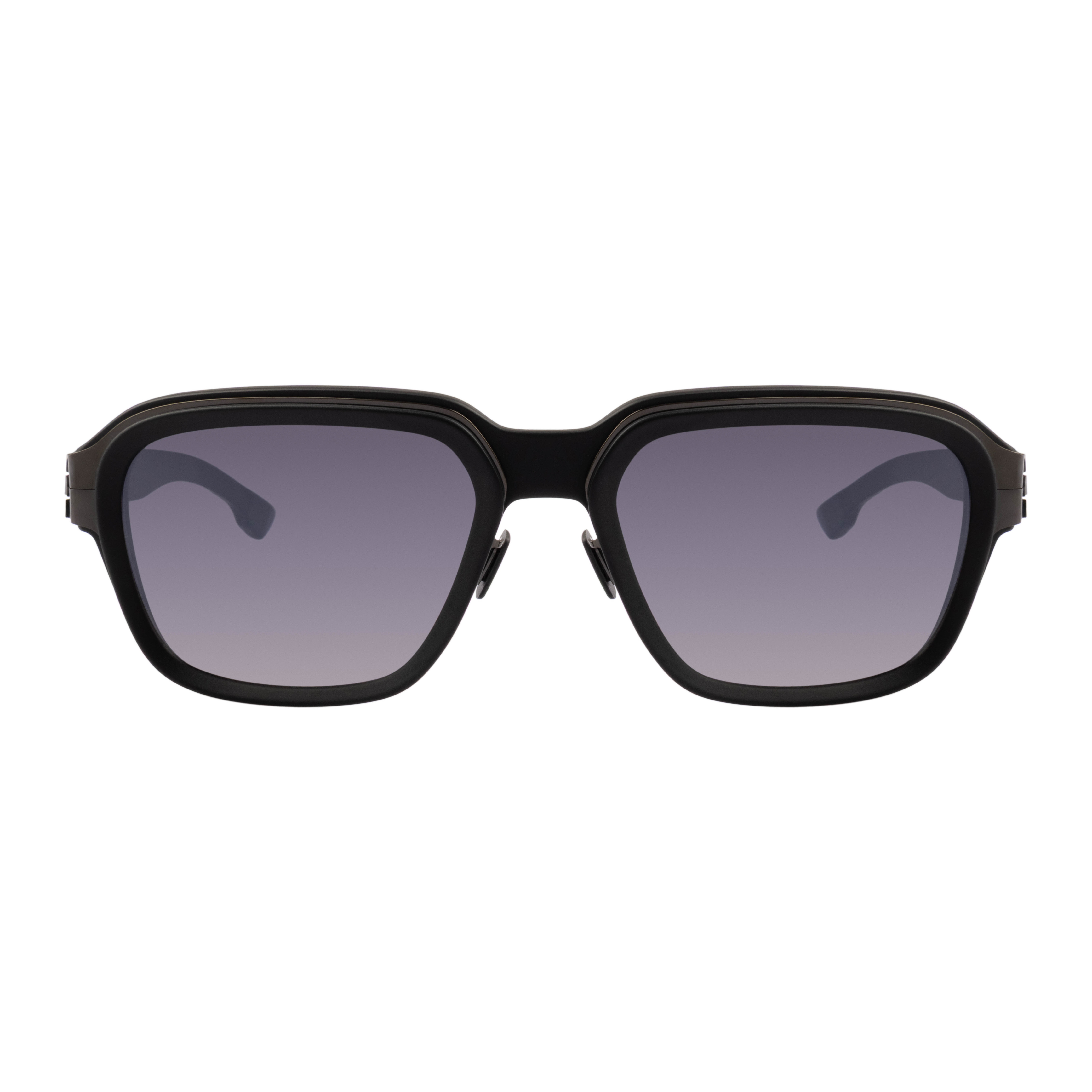 ic! berlin - Bogart／05B／Gun-Metal Black-Matt /Black to Grey