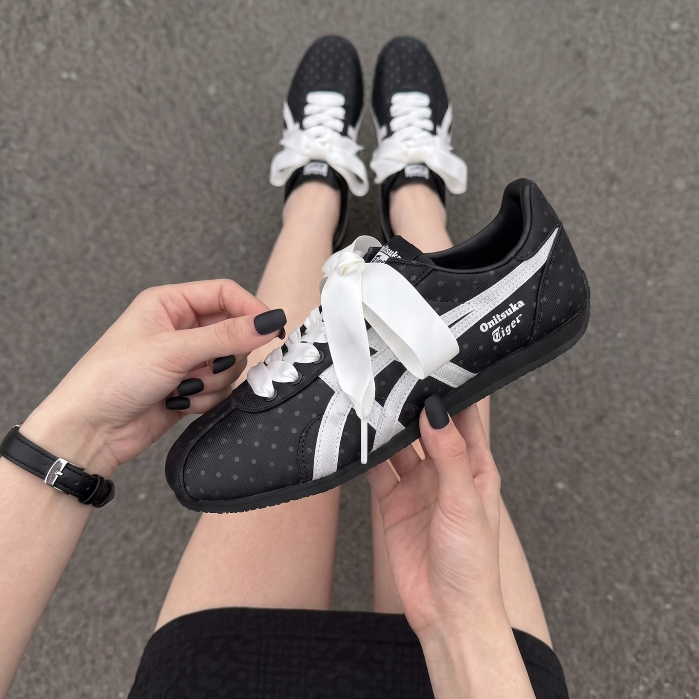 Onitsuka Tiger 鬼塚虎 波點限定 Runspark