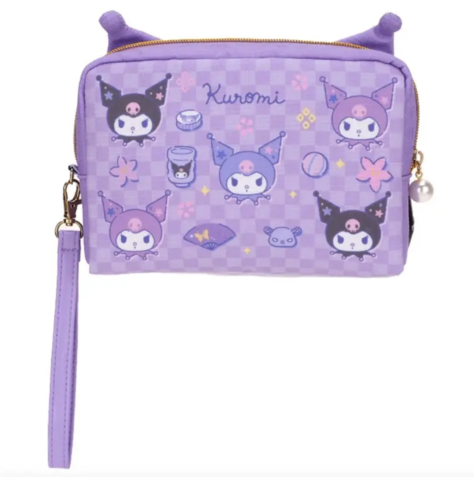 Kuromi 多用途拉鏈袋 9-8438-2