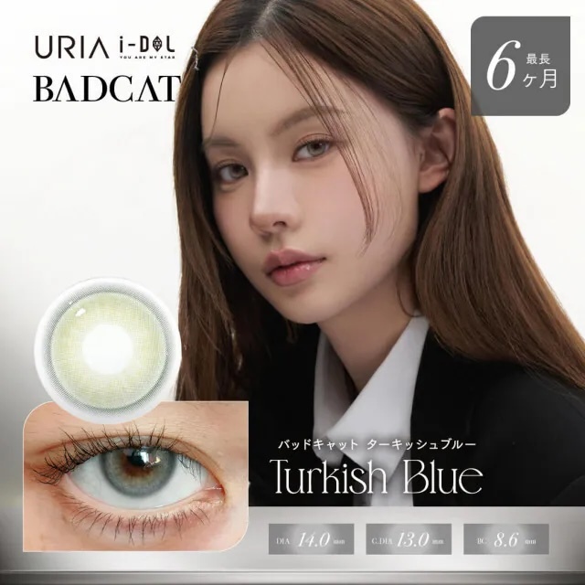 I-Dol Bad Cat 6-Monthly (Turkish Blue)(1P)
