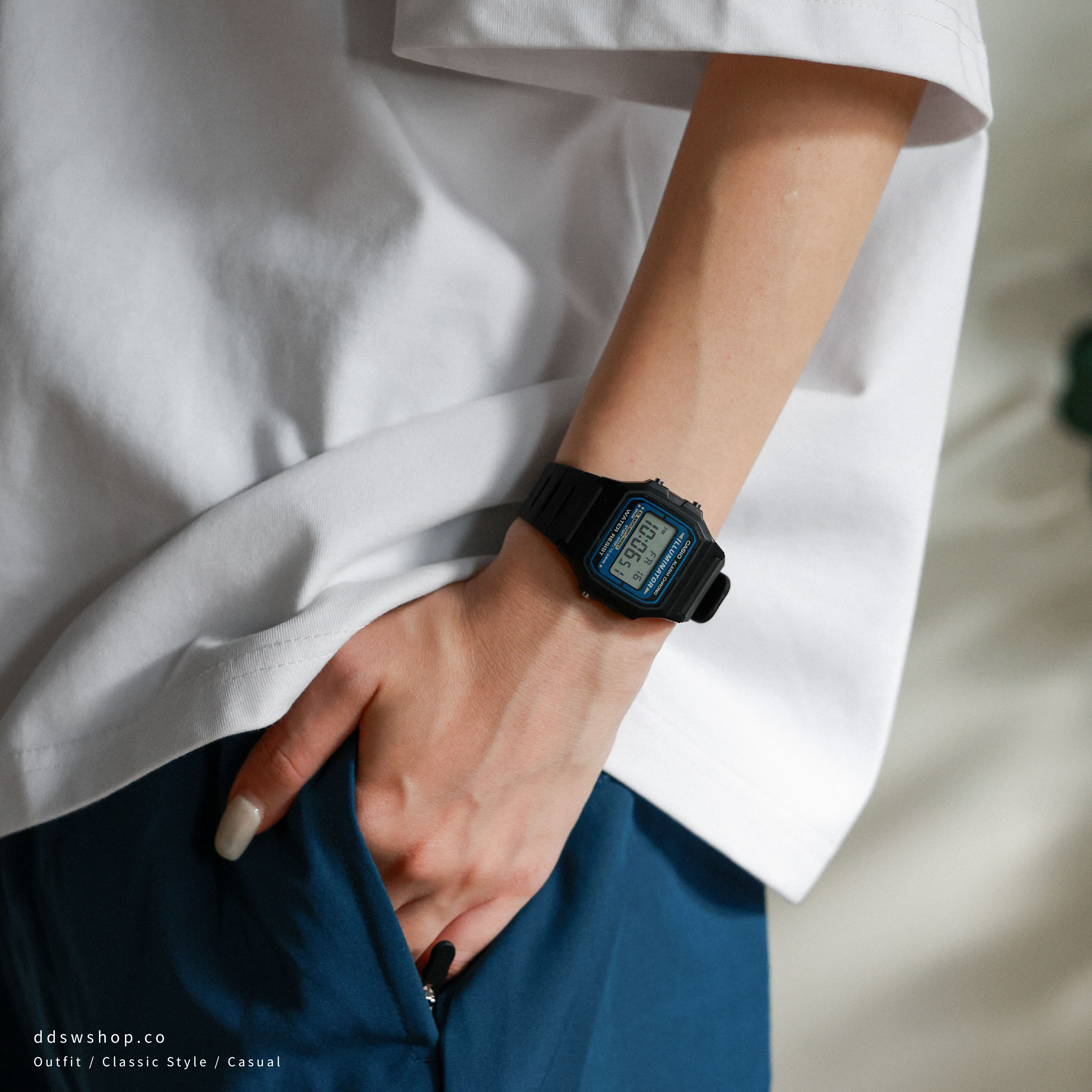 Casio 手錶 卡西歐 藍眼數位運動錶