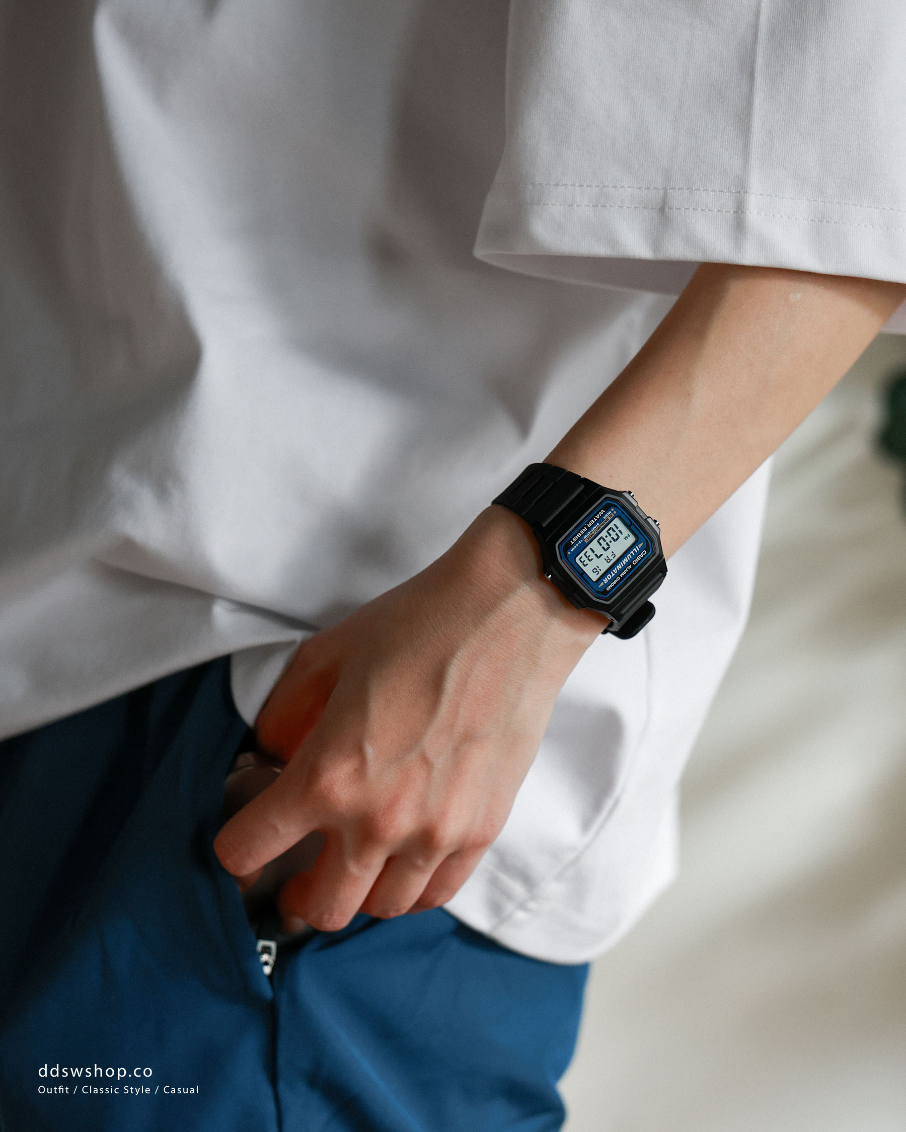 Casio 手錶 卡西歐 藍眼數位運動錶