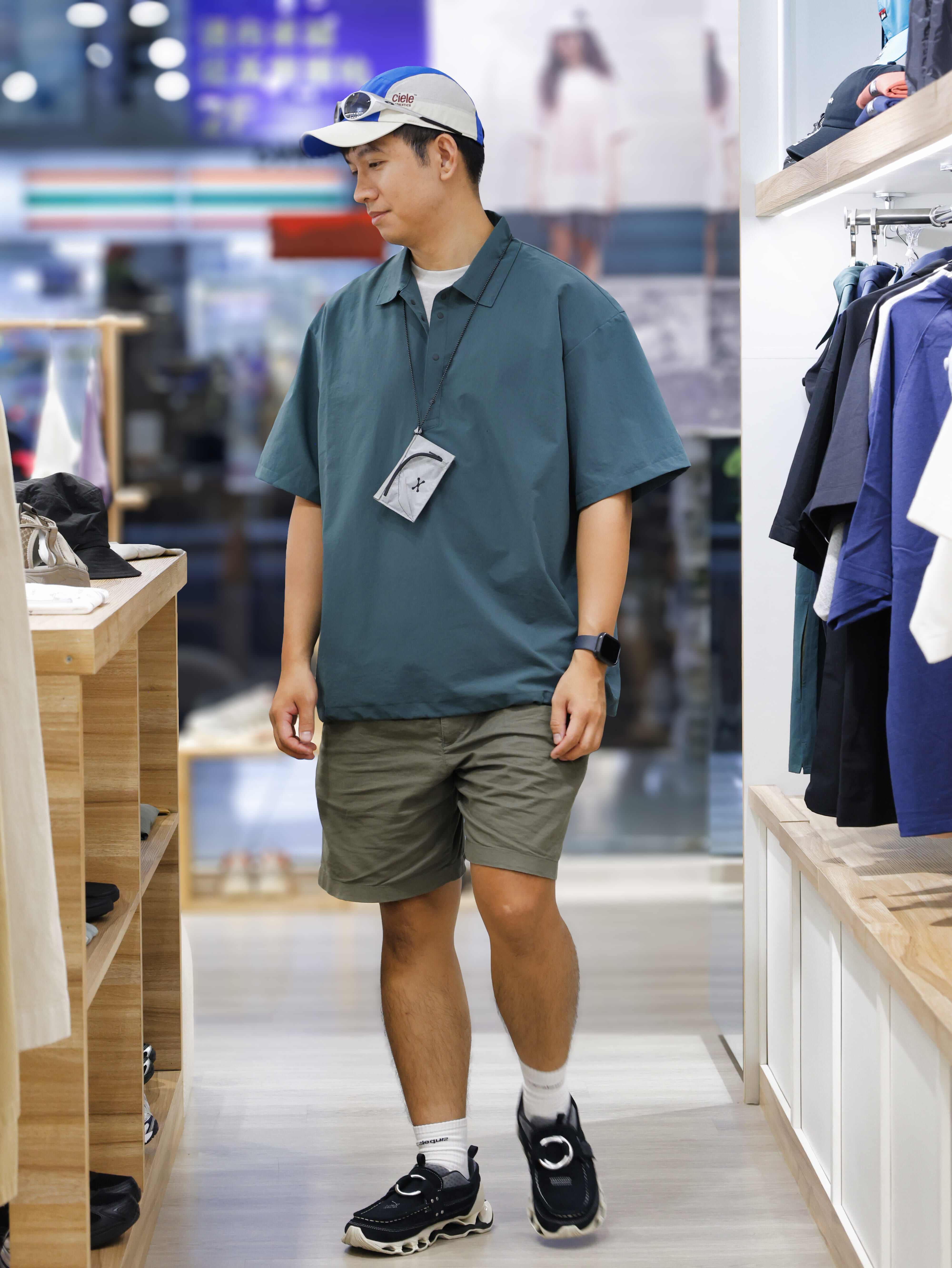 NANGA 男 Dotair Comfy Polo Shirt 短袖 NA12617