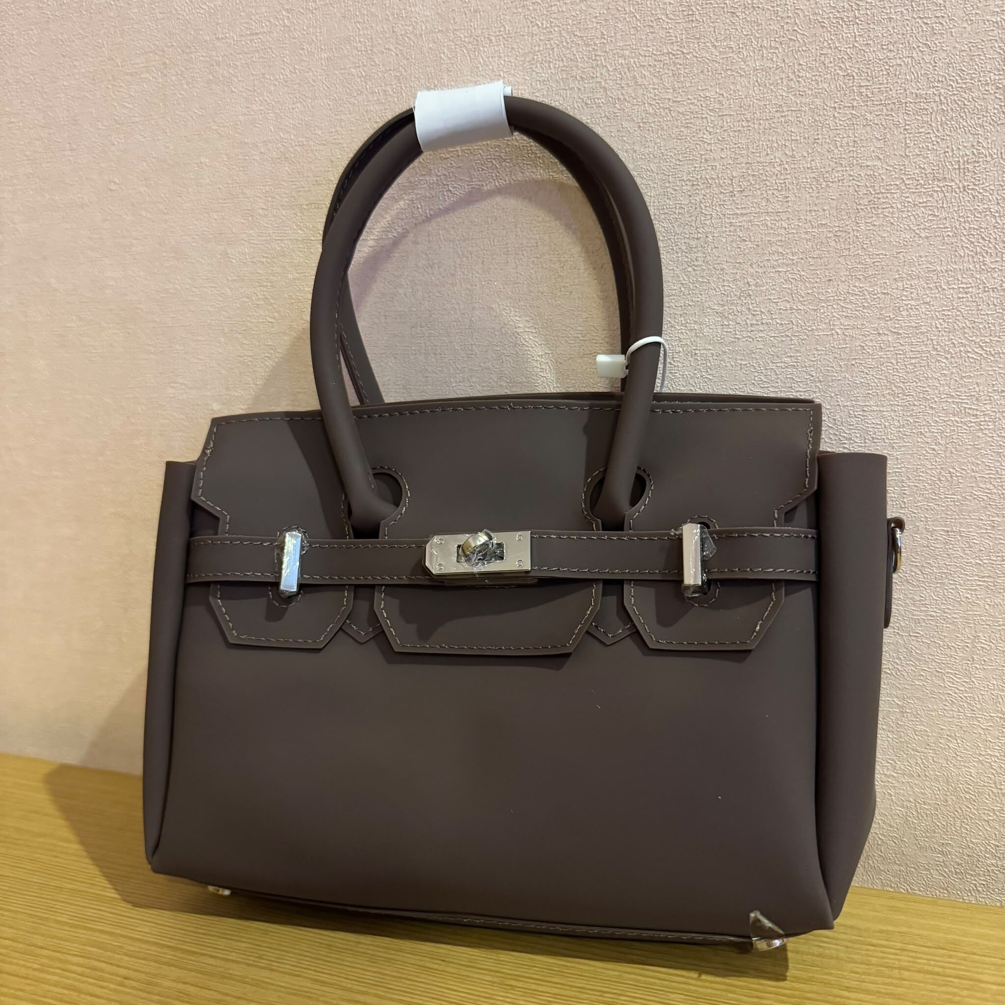 SMA-GGG0723-209 TWO WAY MINI JELLY BAG(沒有附贈小袋) BROWN (A69)
