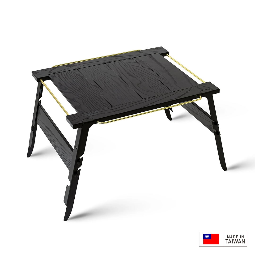 FIELD WORKS woodtable 井桌 三種版本（黑色/胡桃木色/手刷灰）
