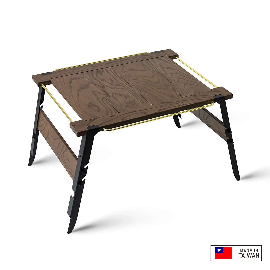FIELD WORKS woodtable 井桌 三種版本（黑色/胡桃木色/手刷灰）