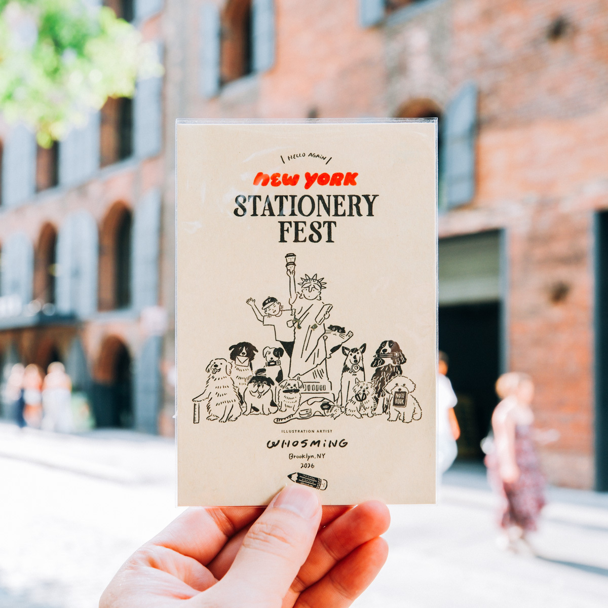 New York Stationery Fest 2026｜Postcard