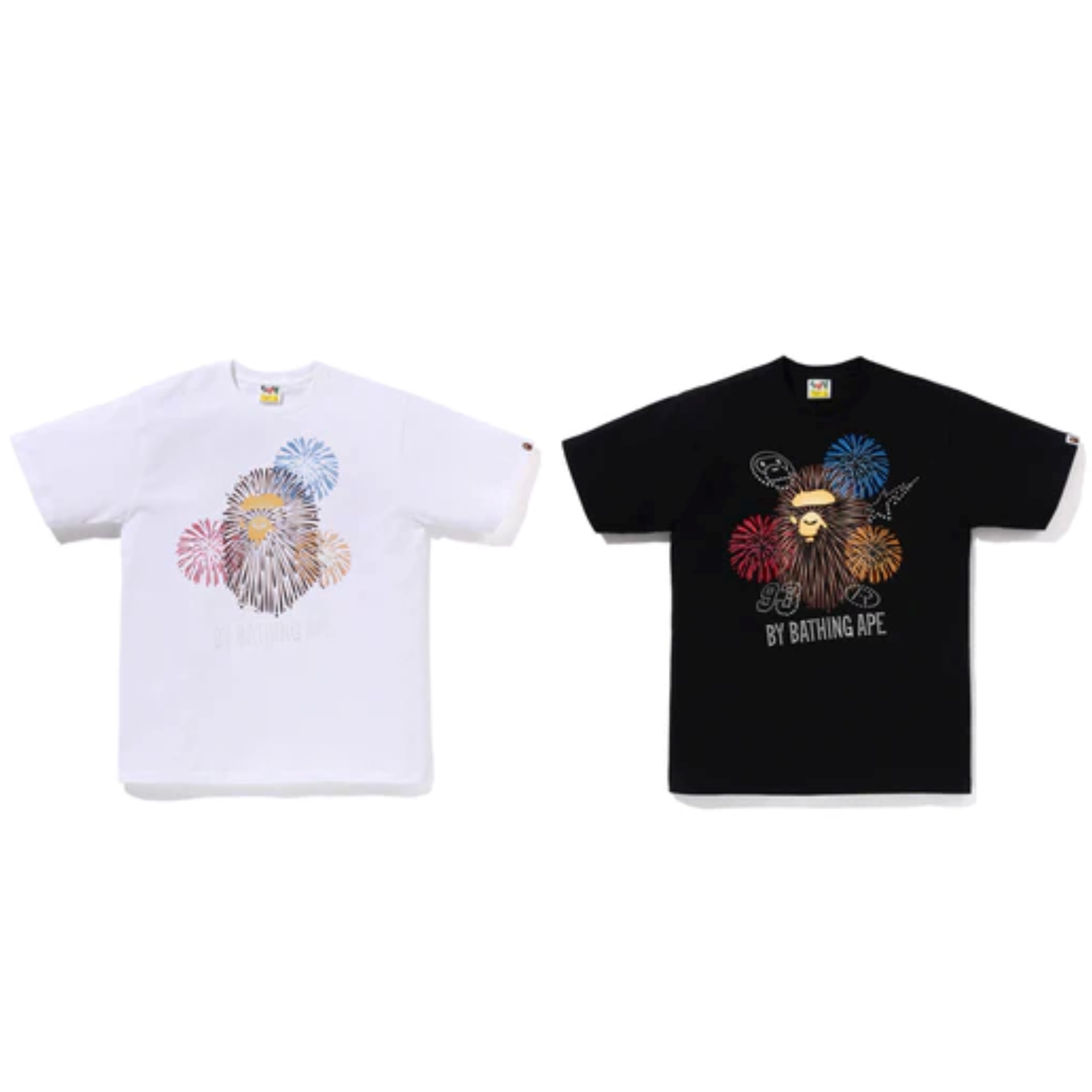 2026SS A BATHING APE BAPE FIREWORK BY BATHING APE TEE 大頭 煙火 短T 現貨 1M72110004