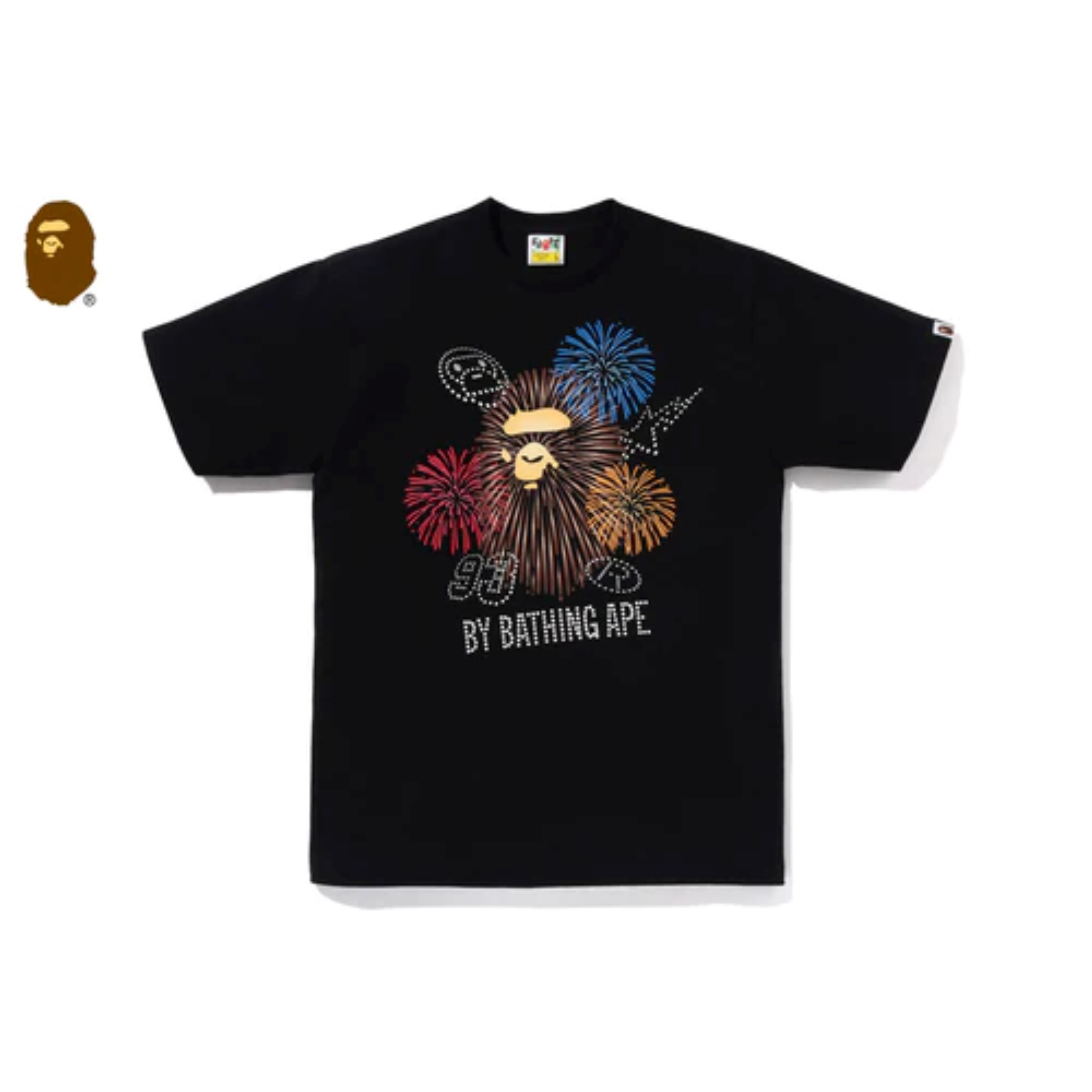 2026SS A BATHING APE BAPE FIREWORK BY BATHING APE TEE 大頭 煙火 短T 現貨 1M72110004