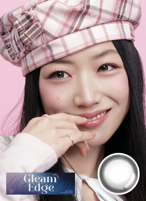 LensMe Gleam Edge 1 Day(Bold Gray)(10片)
