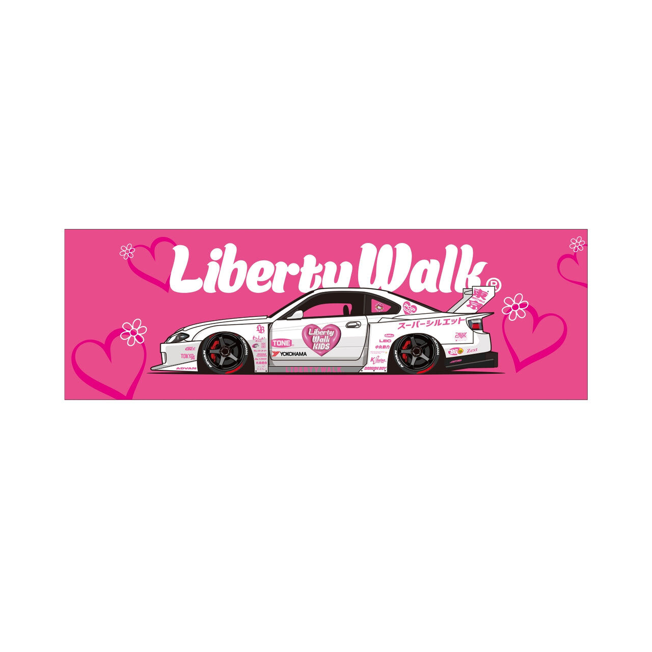 【LIBERTY WALK】0725發售LB Heart S15 BOX Sticker