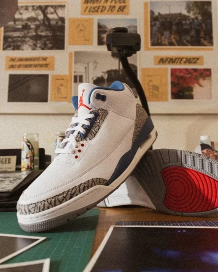 【逢甲 FUZZY】Air Jordan 3 "True Blue" 白藍 IF4396-104