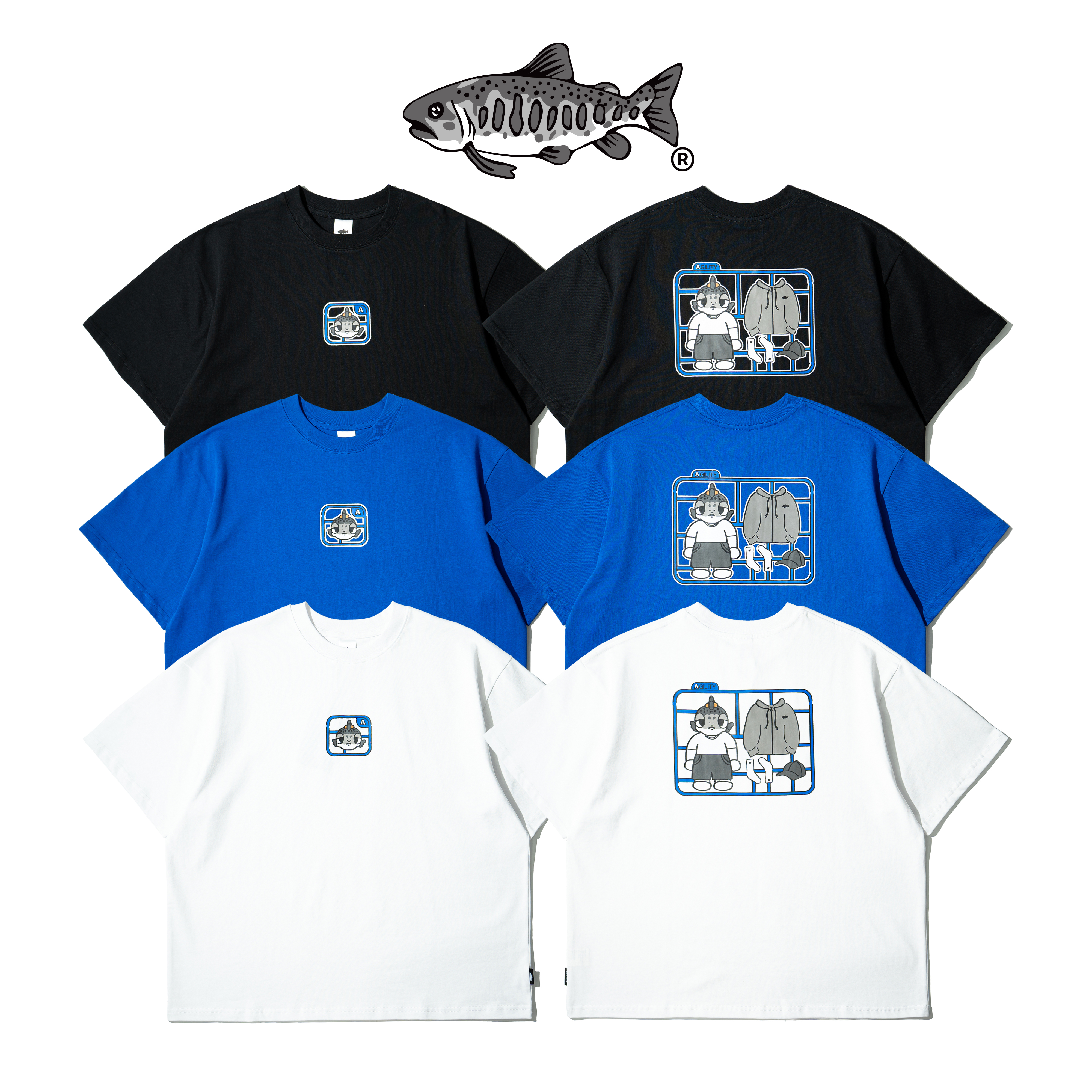 AGILITY KIKI Image Tee / 插畫家 圖像短Tee [RM0-LLLUS-A-2]
