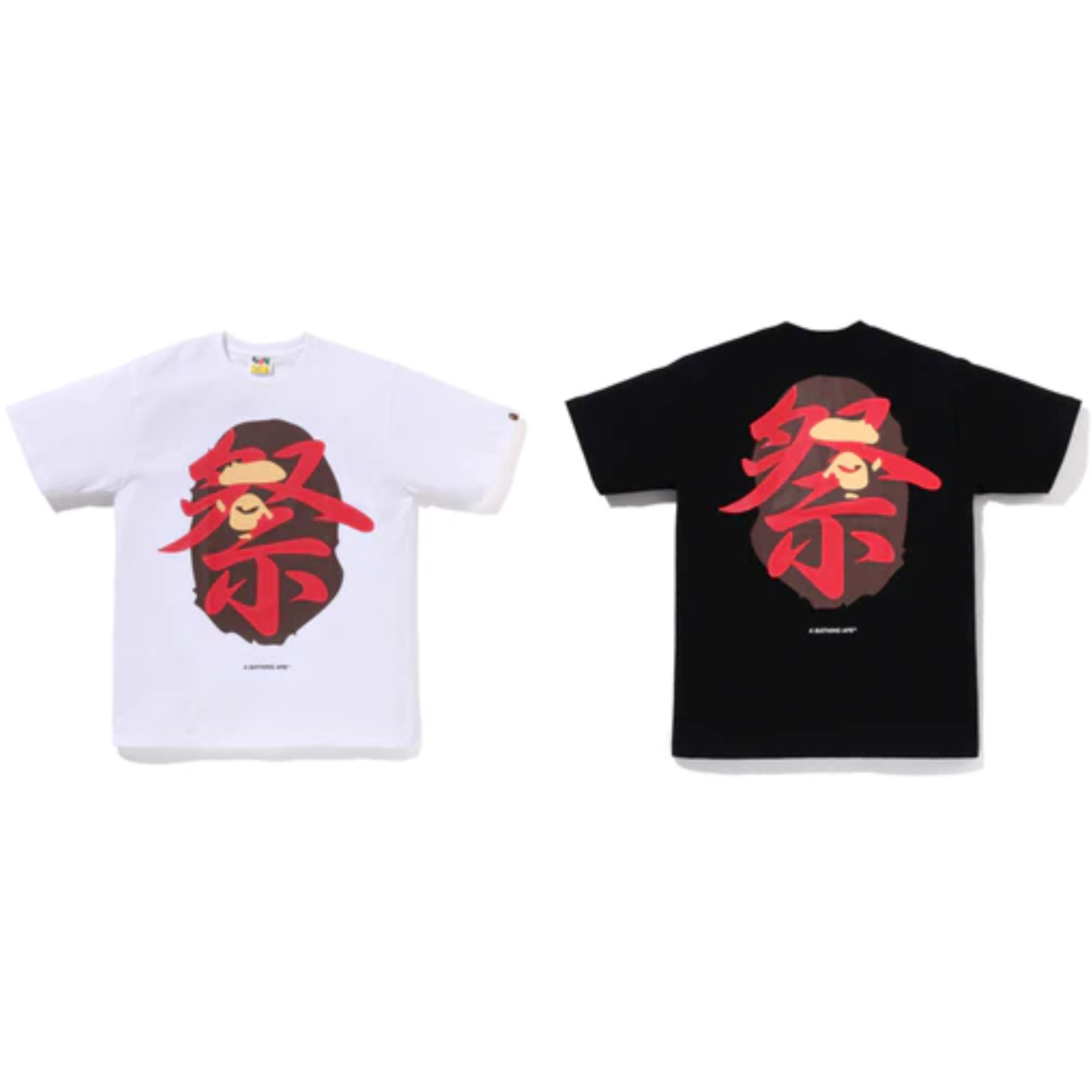 2026SS A BATHING APE BAPE APE HEAD MATSURI TEE 正反 大頭 祭典 短T 現貨 1M72110008