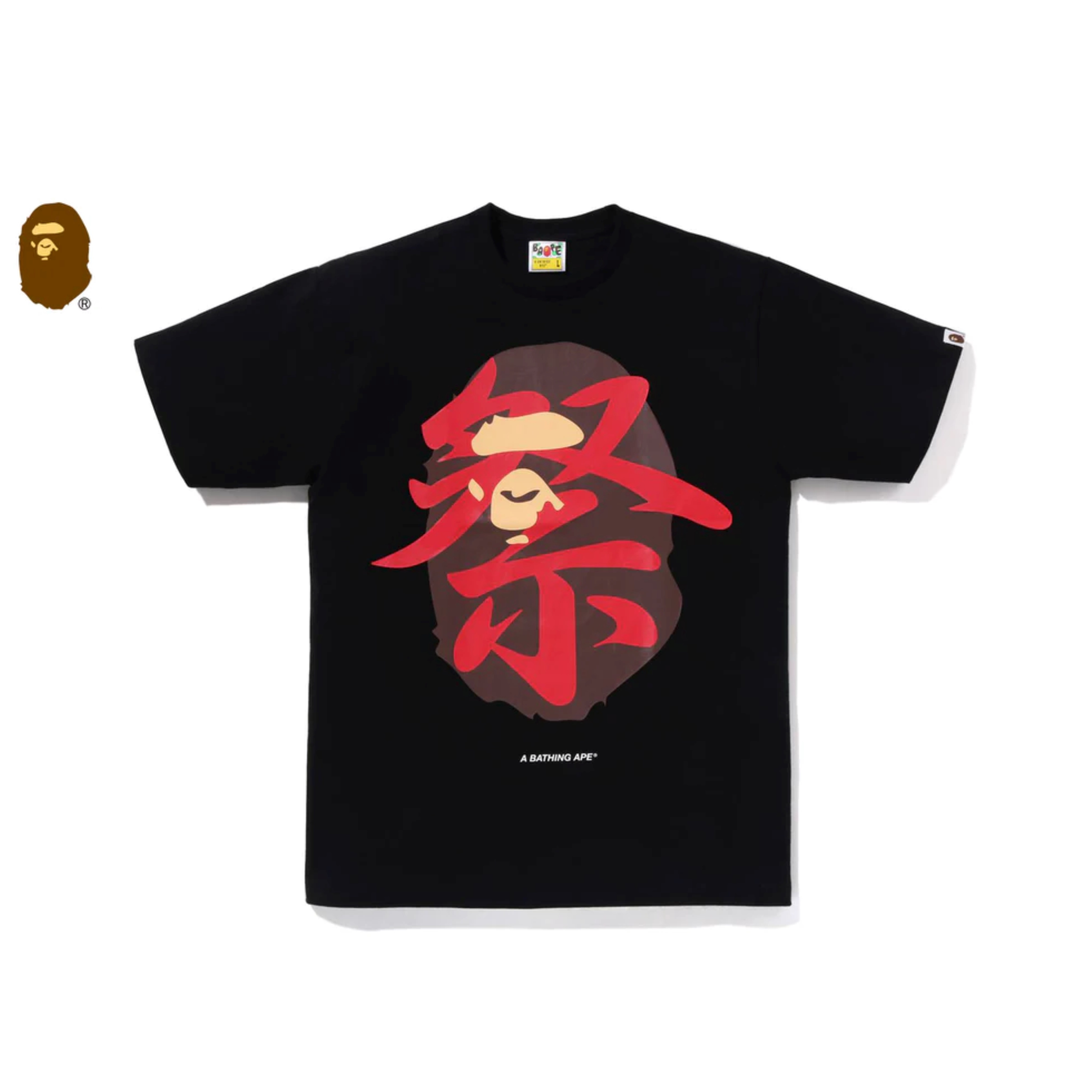 2026SS A BATHING APE BAPE APE HEAD MATSURI TEE 正反 大頭 祭典 短T 現貨 1M72110008