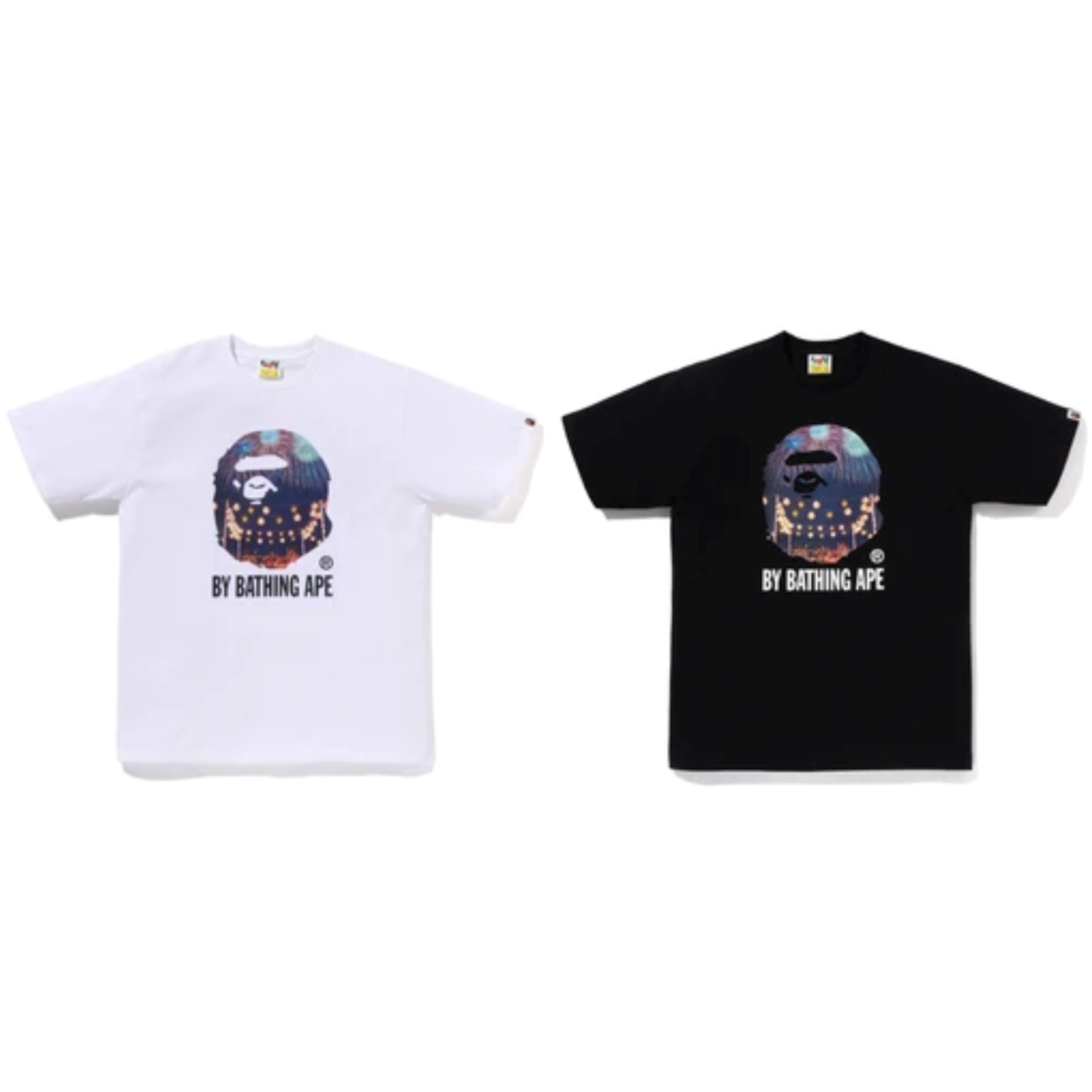 2026SS A BATHING APE JAPANESE FESTIVAL PHOTO BY BATHING APE TEE 祭典 照片 大頭 短T 現貨 1M72110009