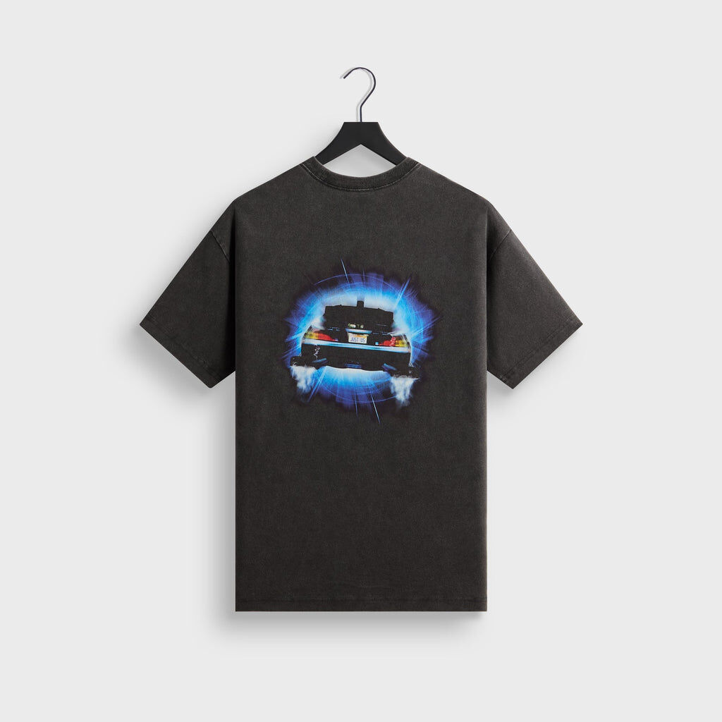 2026SS Kith for Back to the Future DeLorean Front Back Vintage Tee 回到未來 汽車 水洗 短T 現貨 KHM030056