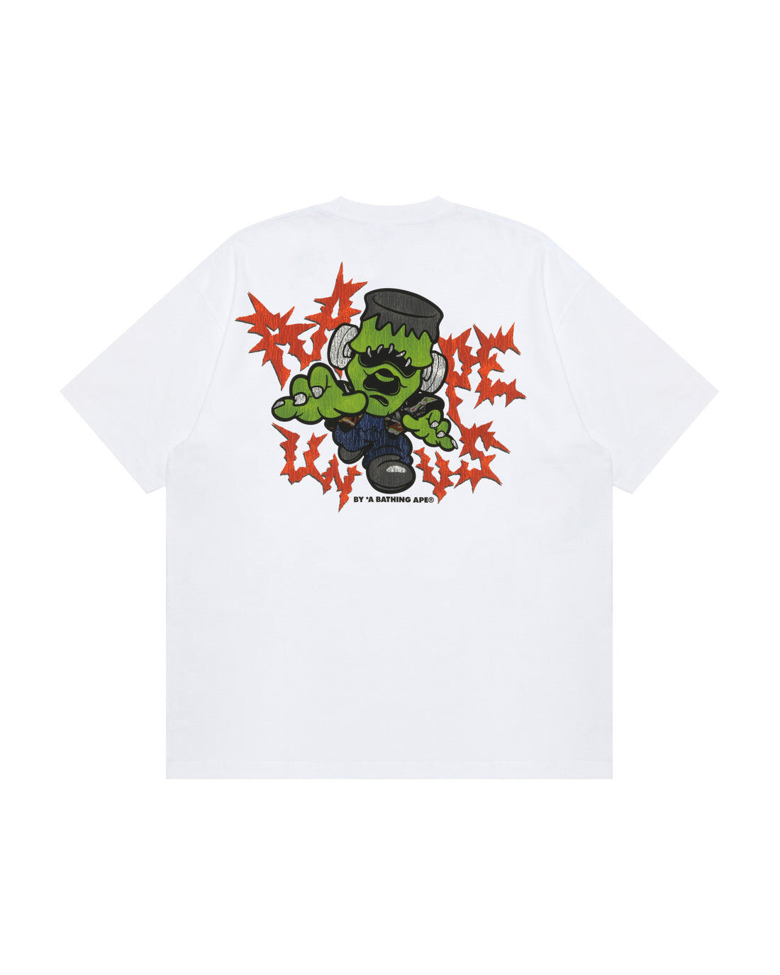 【AAPE 】7月連線期間發售新品 AAPE 科學怪人短袖T恤  AAPTEM1968XXR