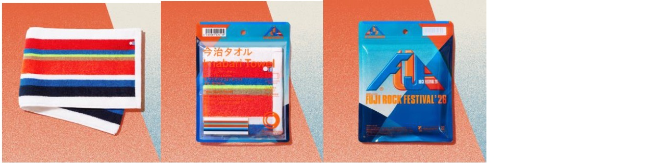 2026SS Fuji Rock Music Festival X FamilyMart Convenience Wear 富士 音樂節 聯名 今治 運動 毛巾 全家便利商店 限定 現貨