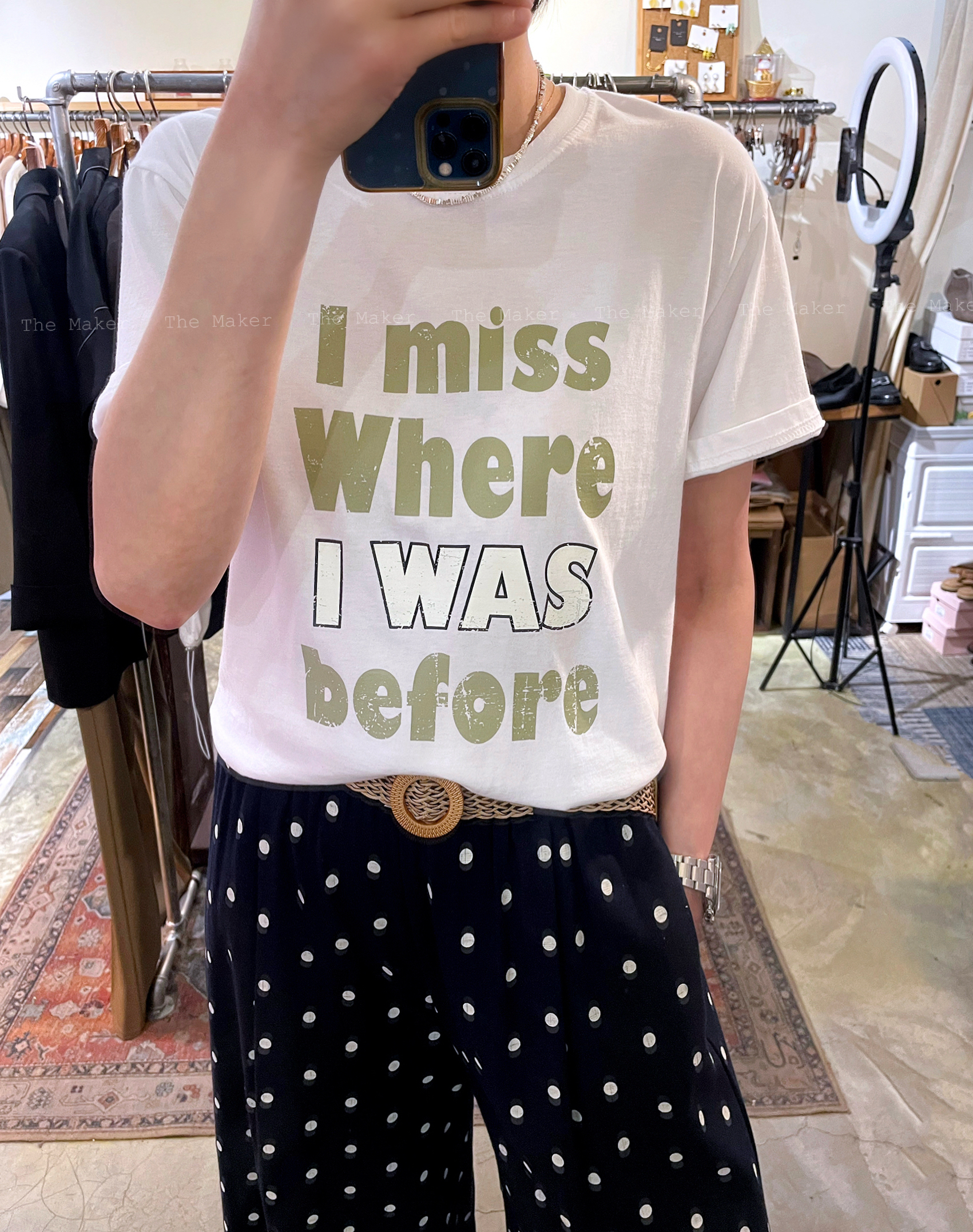 🥤 “I Miss where I was Before” Tee🥤