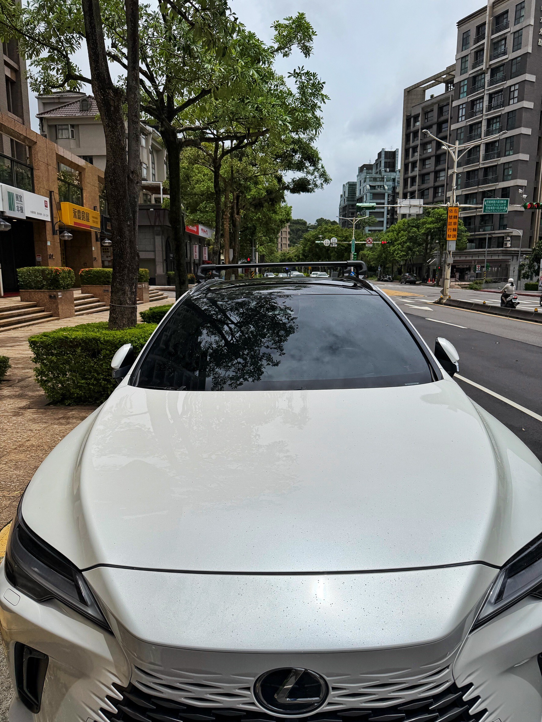 Lexus RX450h 休旅車 THULE 車頂架實裝
