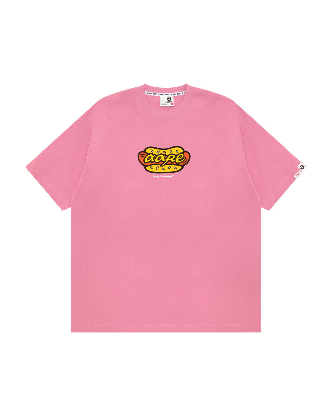 【AAPE 】7月連線期間發售新品 猿人熱狗短袖T恤  AAPTEM1963XXR