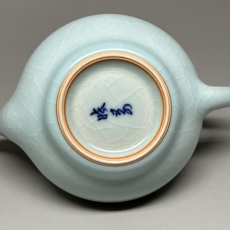 茶香自在】曉芳窯蔡曉芳大師汝窯天青雲之壺禮盒裝