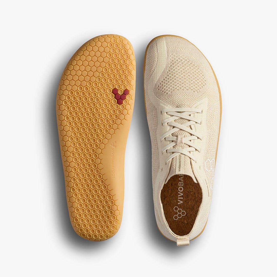 [Vivobarefoot] 男款 Primus Lite Knit Natural 訓練鞋