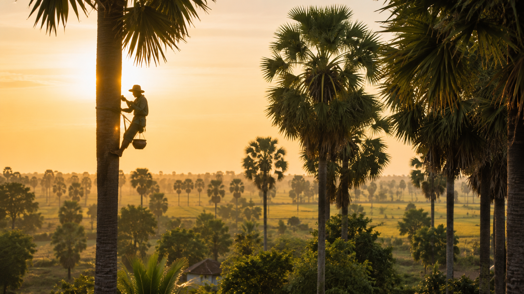 柬埔寨 Kampong Speu 棕櫚園