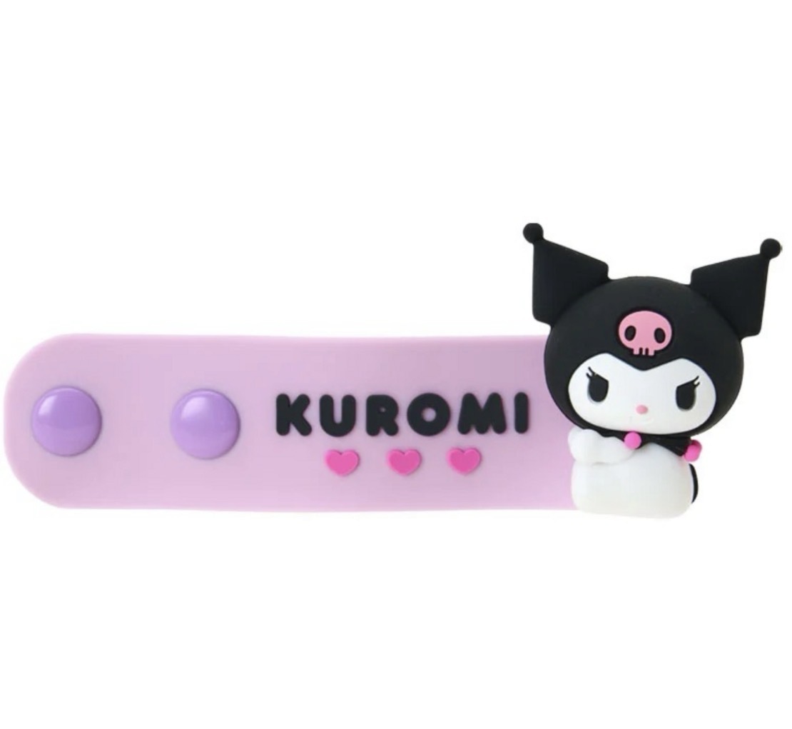 JP Kuromi PVC公仔綁線器 7311 TK260723