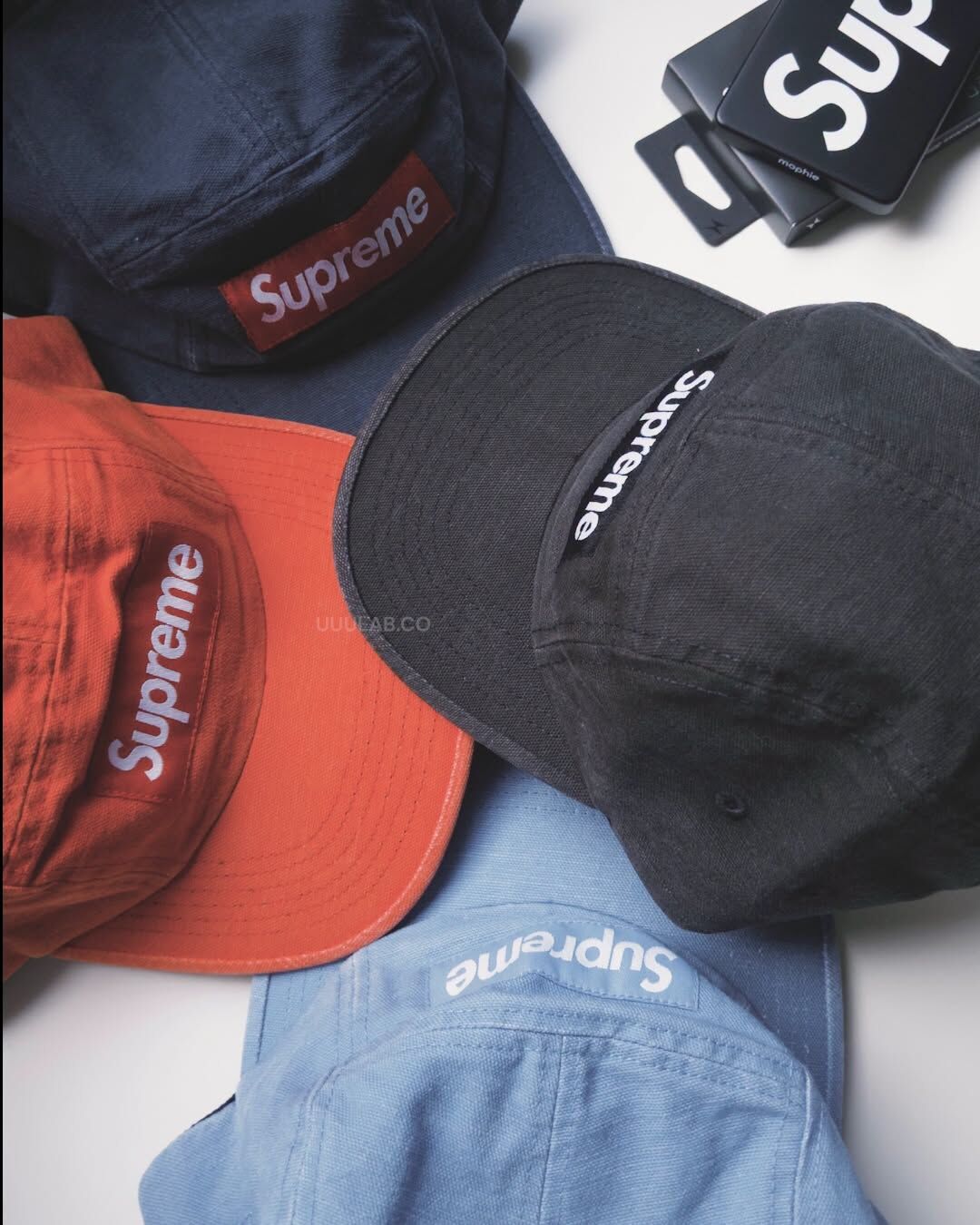 🇺🇸 2026SS Supreme Camp Cap Box Logo 水洗 五分割帽