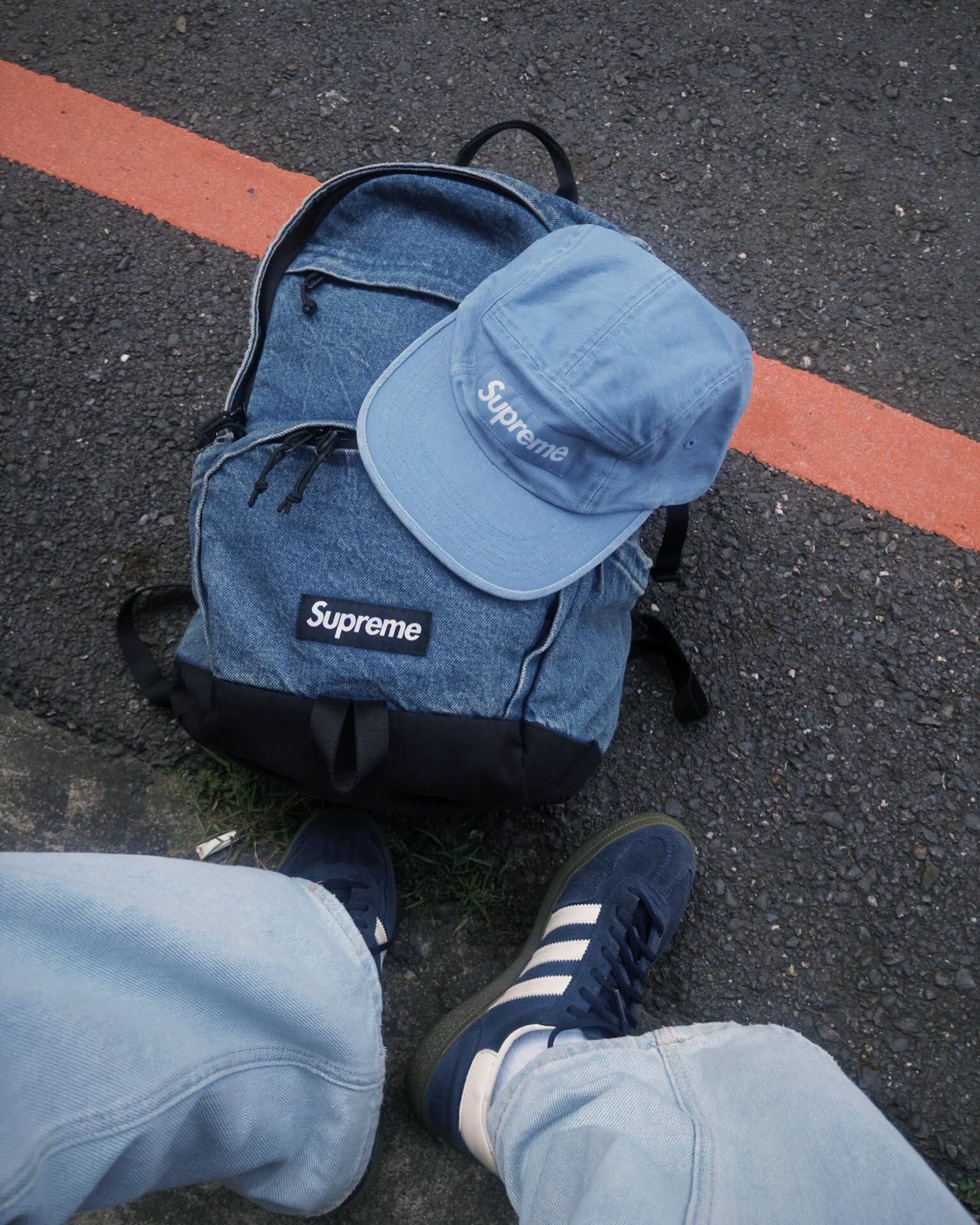 🇺🇸 2026SS Supreme Camp Cap Box Logo 水洗 五分割帽