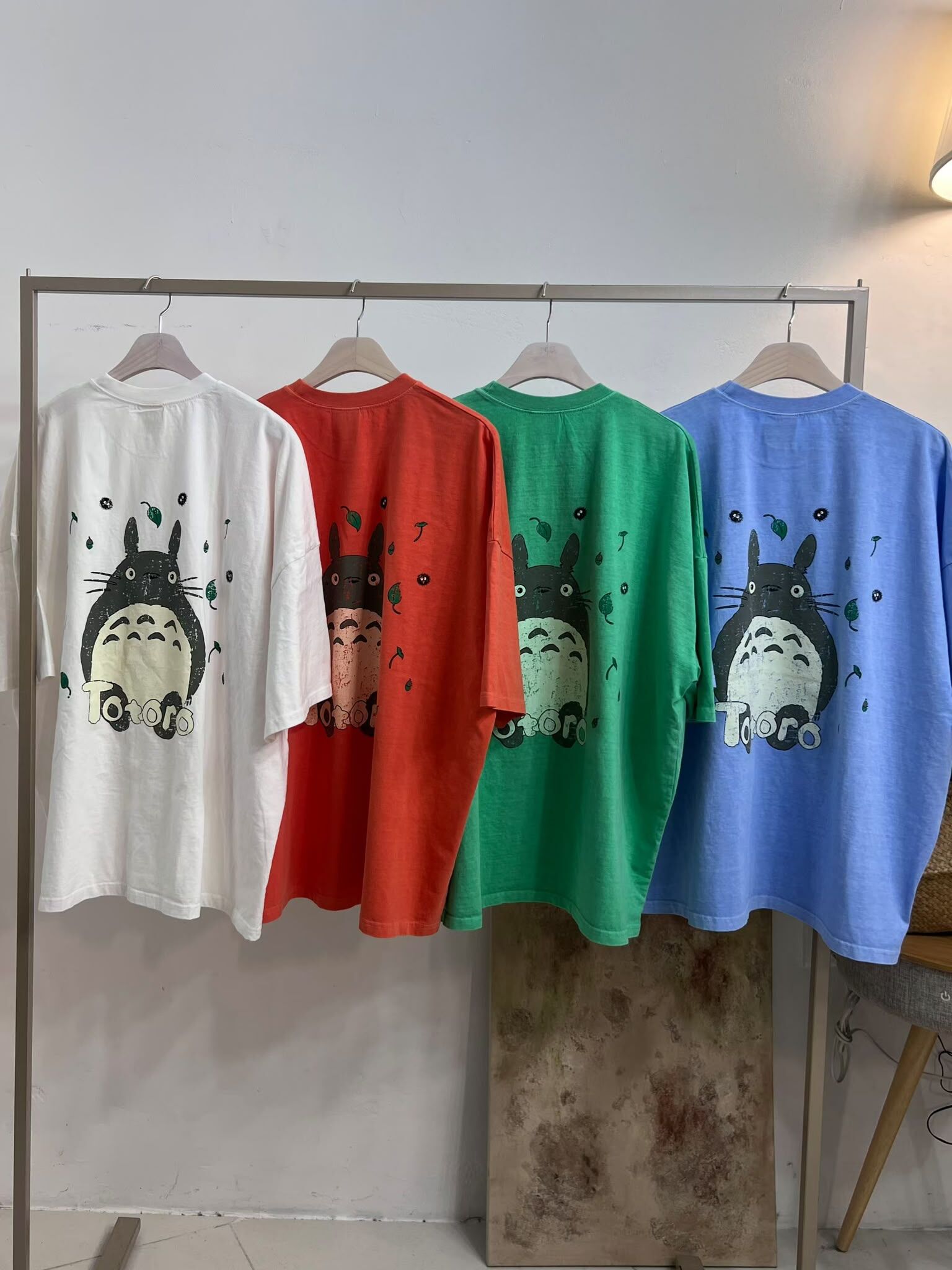 OverSize洗水卡通圖案短袖Tee KKUKKU-065T