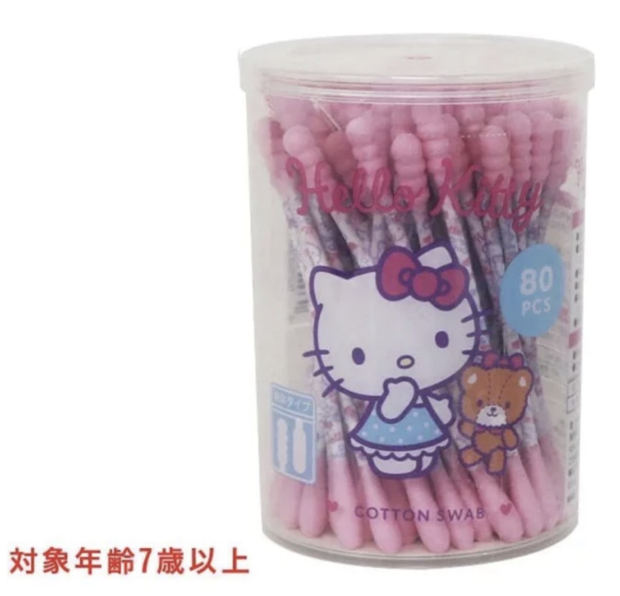 JP Hello Kitty 造型棉花棒 80枝 7415 TK260723