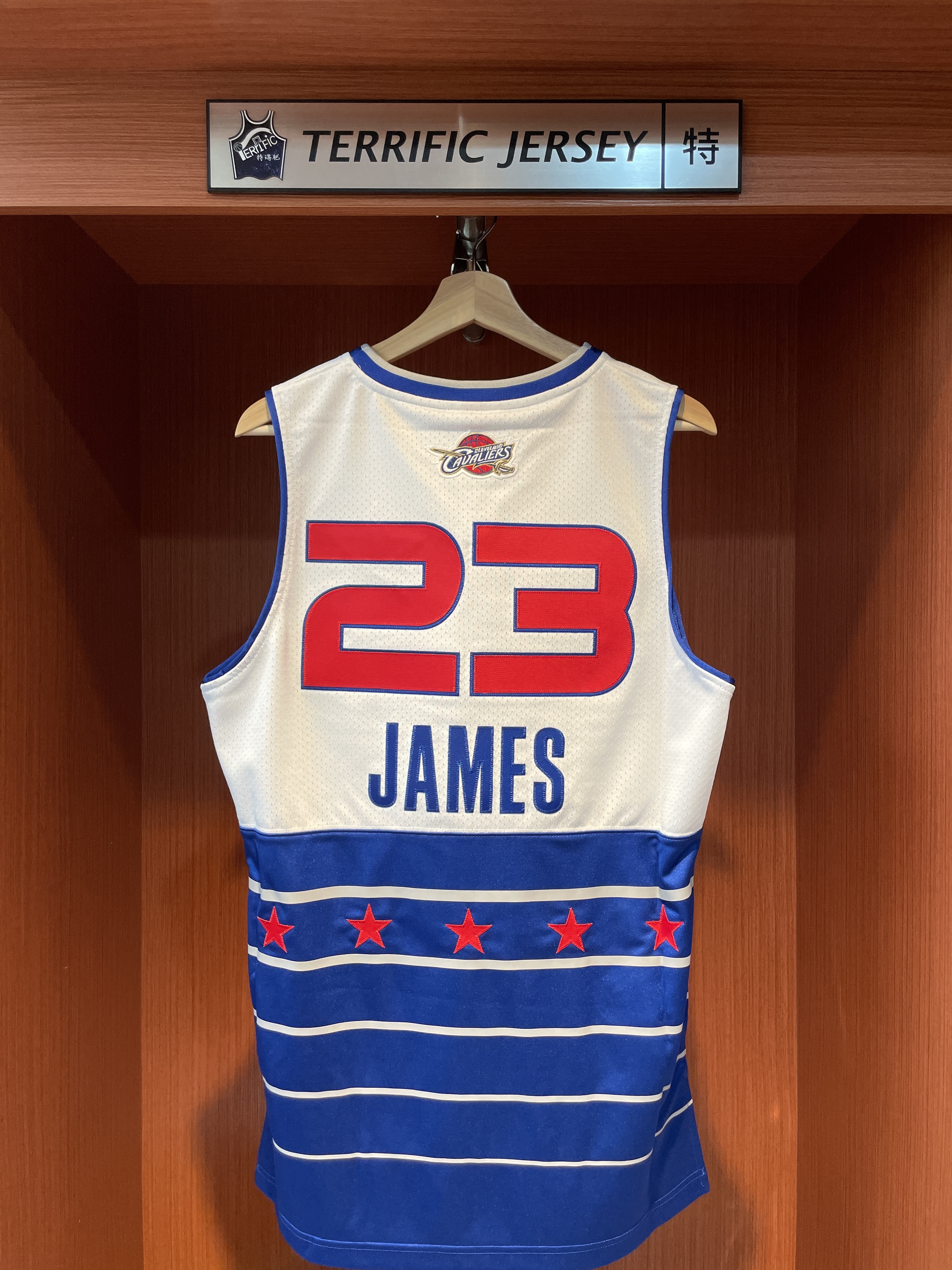 NBA球衣 Lebron James 克里夫蘭騎士 2006 明星賽 東區 白藍 M&N Authentic 球員版 電繡 全新