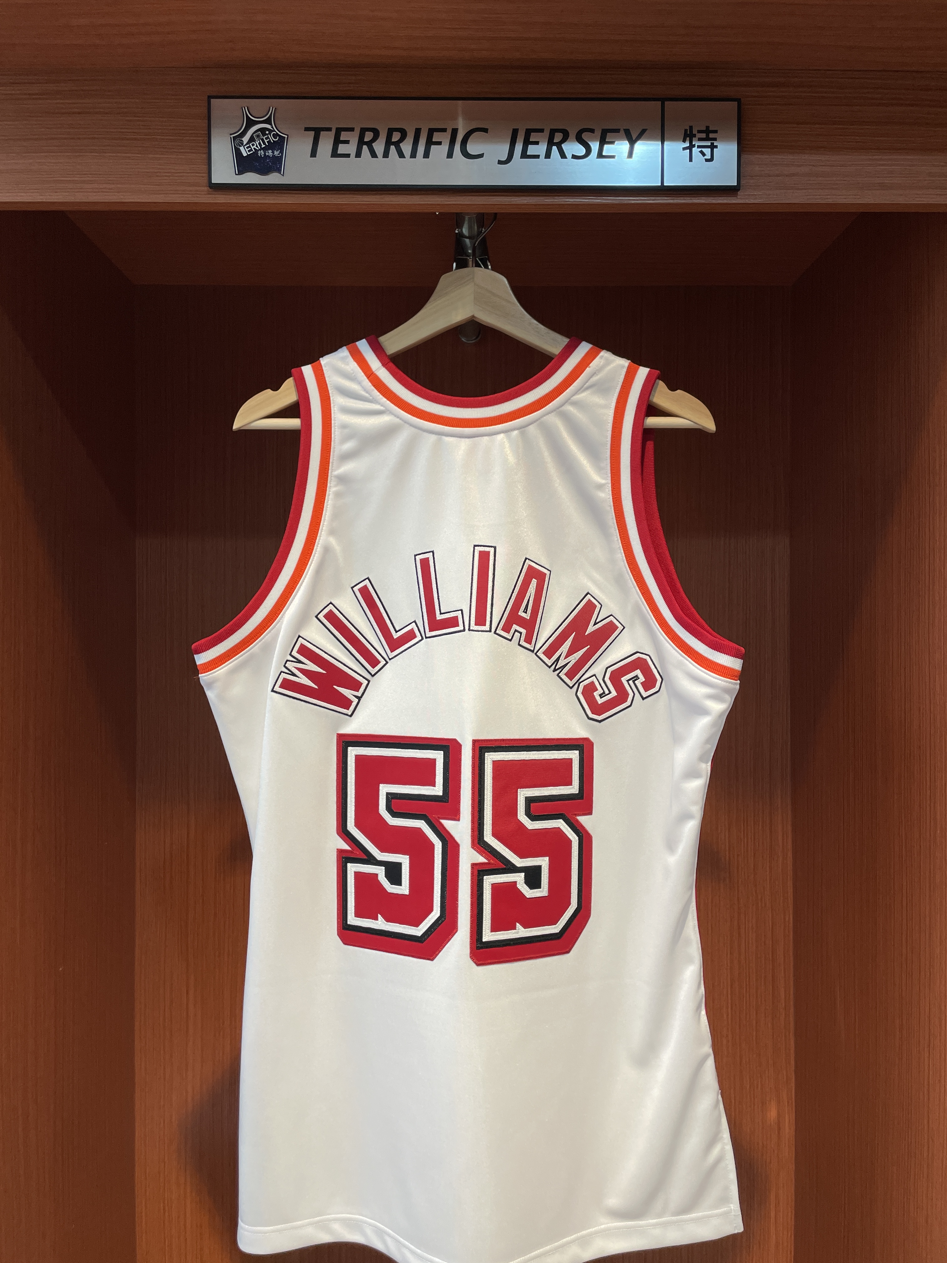 NBA球衣 Jason Williams 邁阿密熱火 07-08白 復古白 四層電繡 M&N Authentic 球員版 電繡 全新