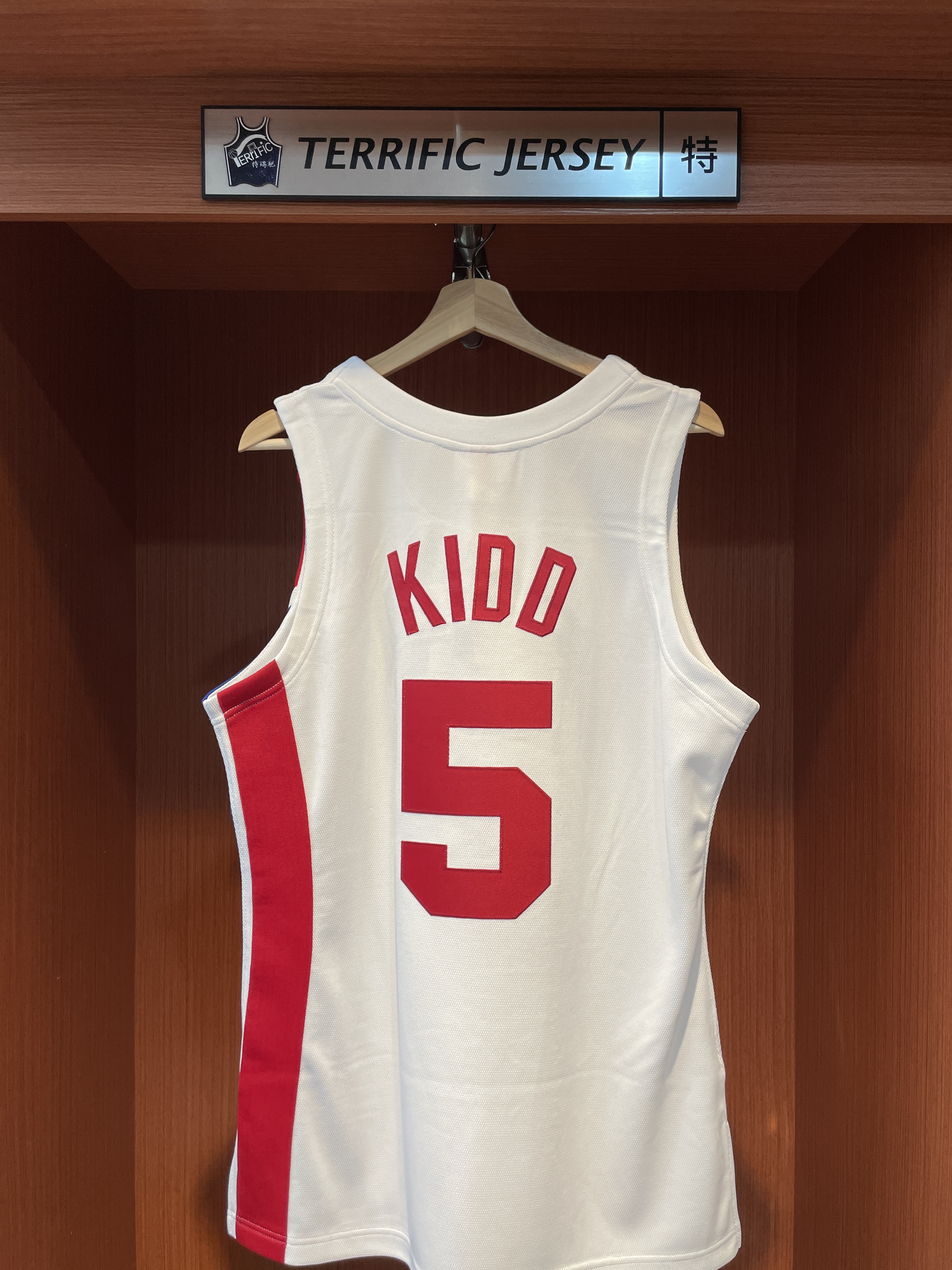 NBA球衣 Jason Kidd 紐澤西籃網 05-06白 籃網白星 M&N Authentic 球員版 電繡 全新