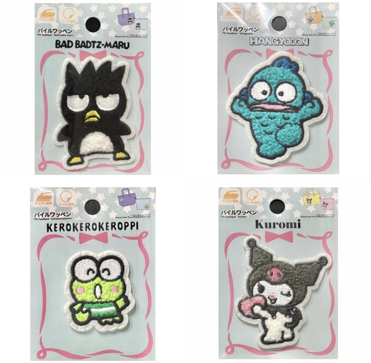 【連線大優惠】JP Sanrio 全刺繡燙貼 4987 TK260723
