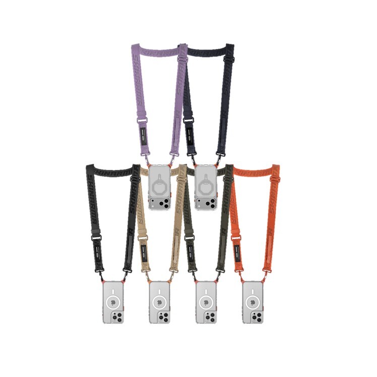 SKINARMA Scout XE 2.54cm 雙釦可調節手機通用掛繩（附夾片）