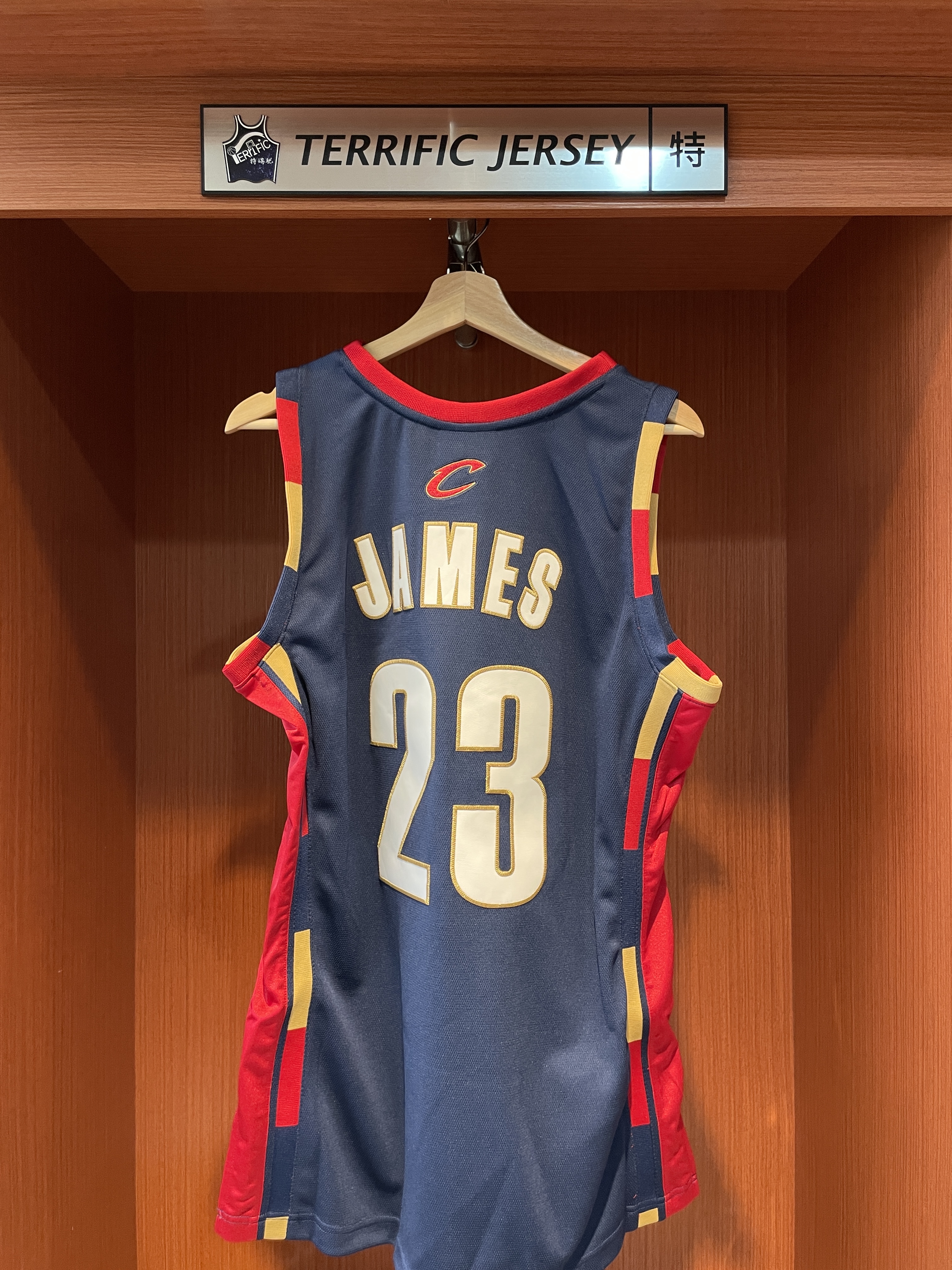 NBA球衣 Lebron James 克里夫蘭騎士 08-09 深藍 新人年 M&N Authentic 球員版 電繡 全新