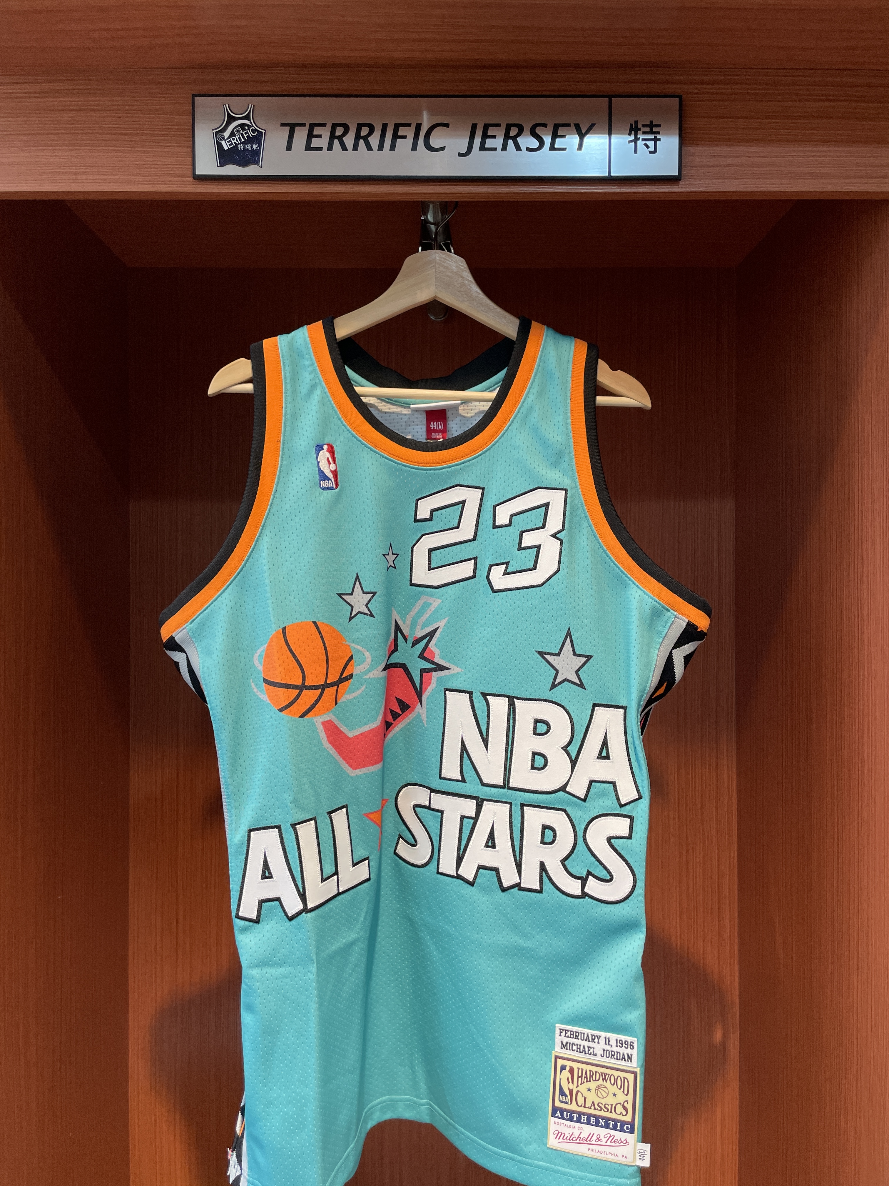 NBA球衣 Michael Jordan 1996 明星賽 辣椒綠 M&N Authentic 球員版 電繡 辣椒染印 全新 2026 最新版本
