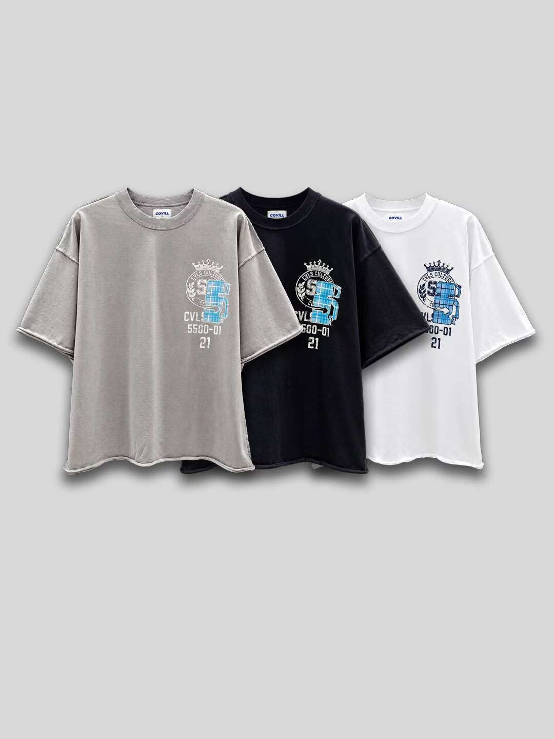 英文字圖案短袖Tee COVILL-288T