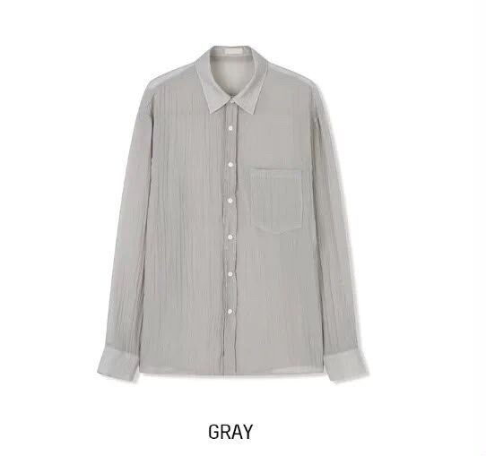 淨色長袖恤衫 GARMENTS-097S