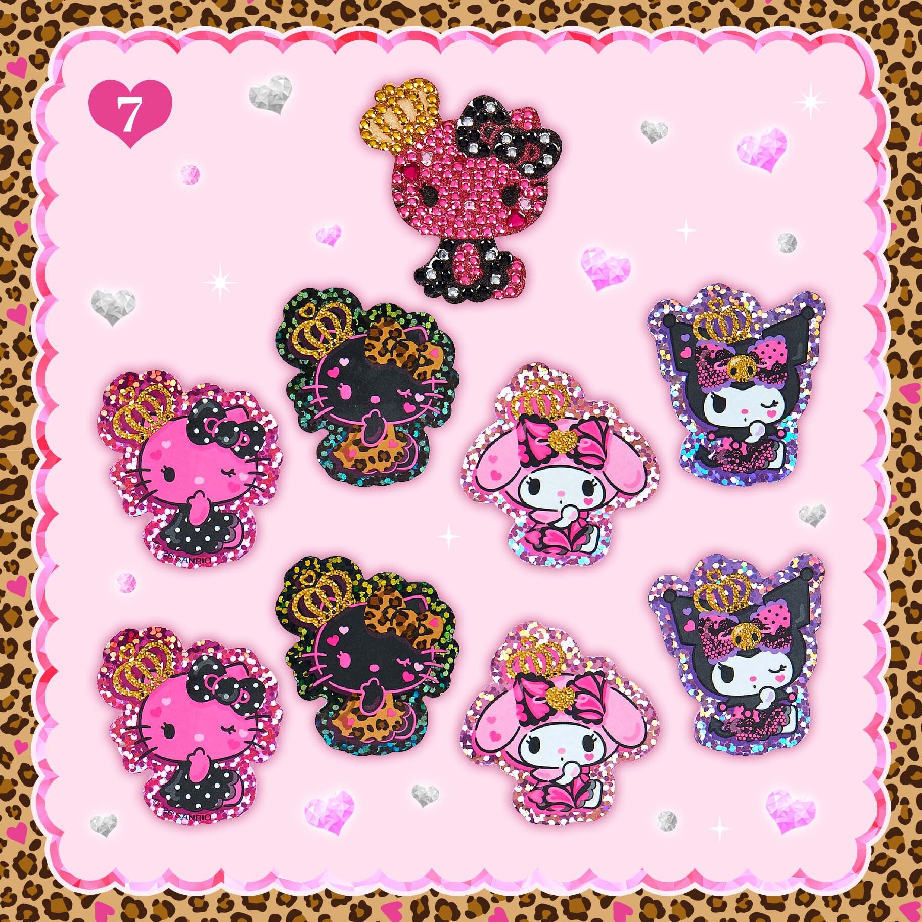日本 Sanrio Gal-style MAX系列 貼紙 (平成辣妹設計系列)