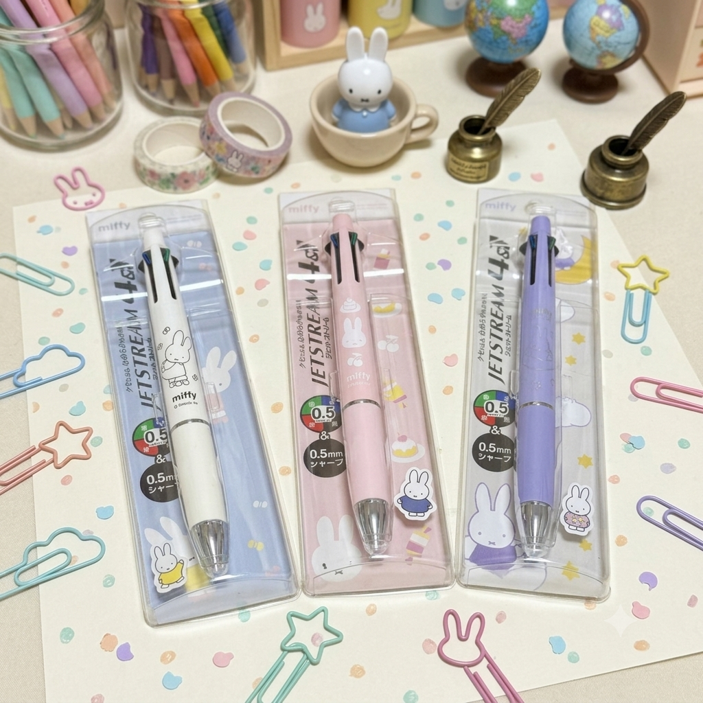 【最新發售】JP Jetstream x Miffy 4+1 原子筆 4521  TK260723