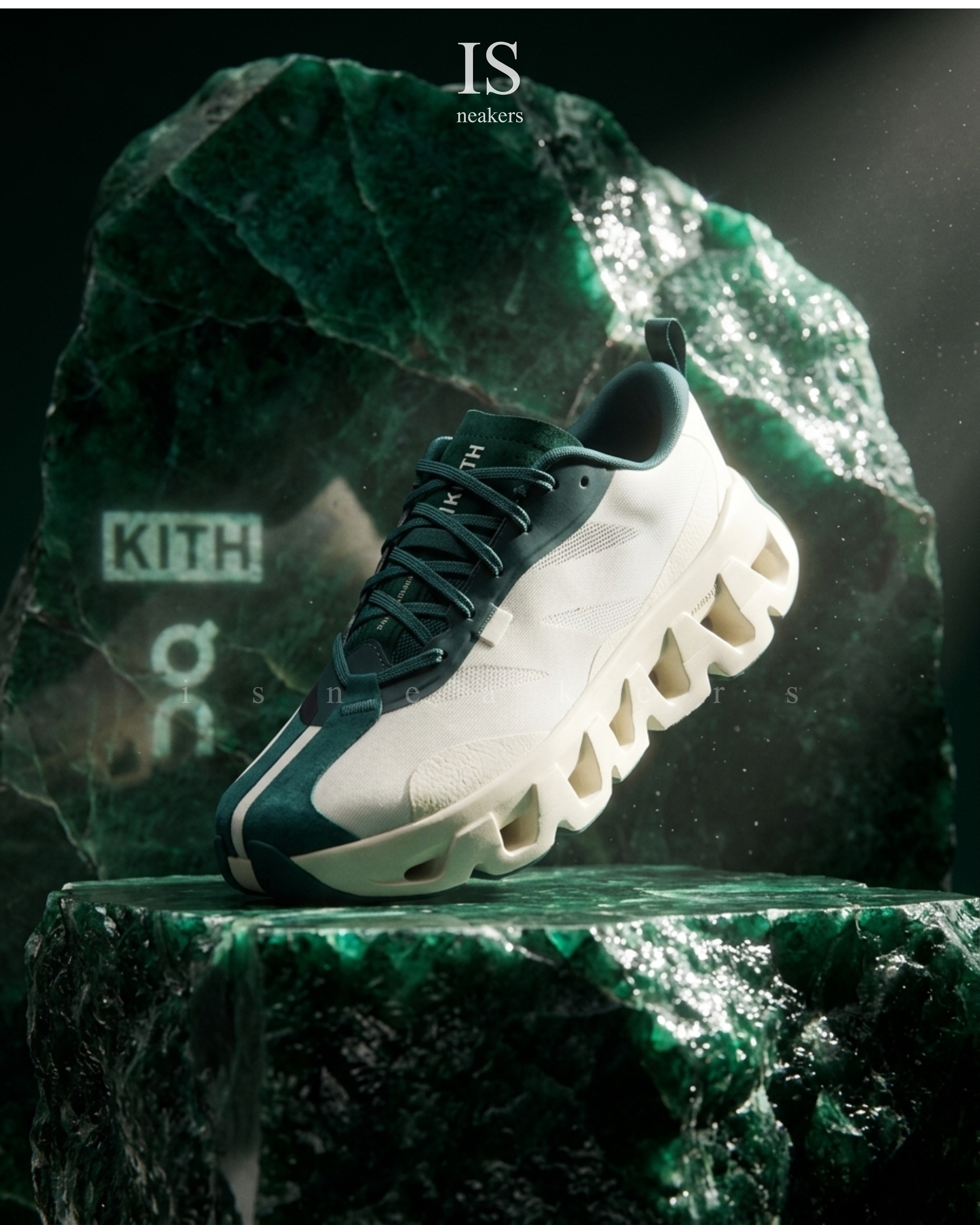 iSNEAKERS｜Kith x On K-Tech 1 "Tofu Sea Moss" 海鹽綠 聯名 3MG10775561