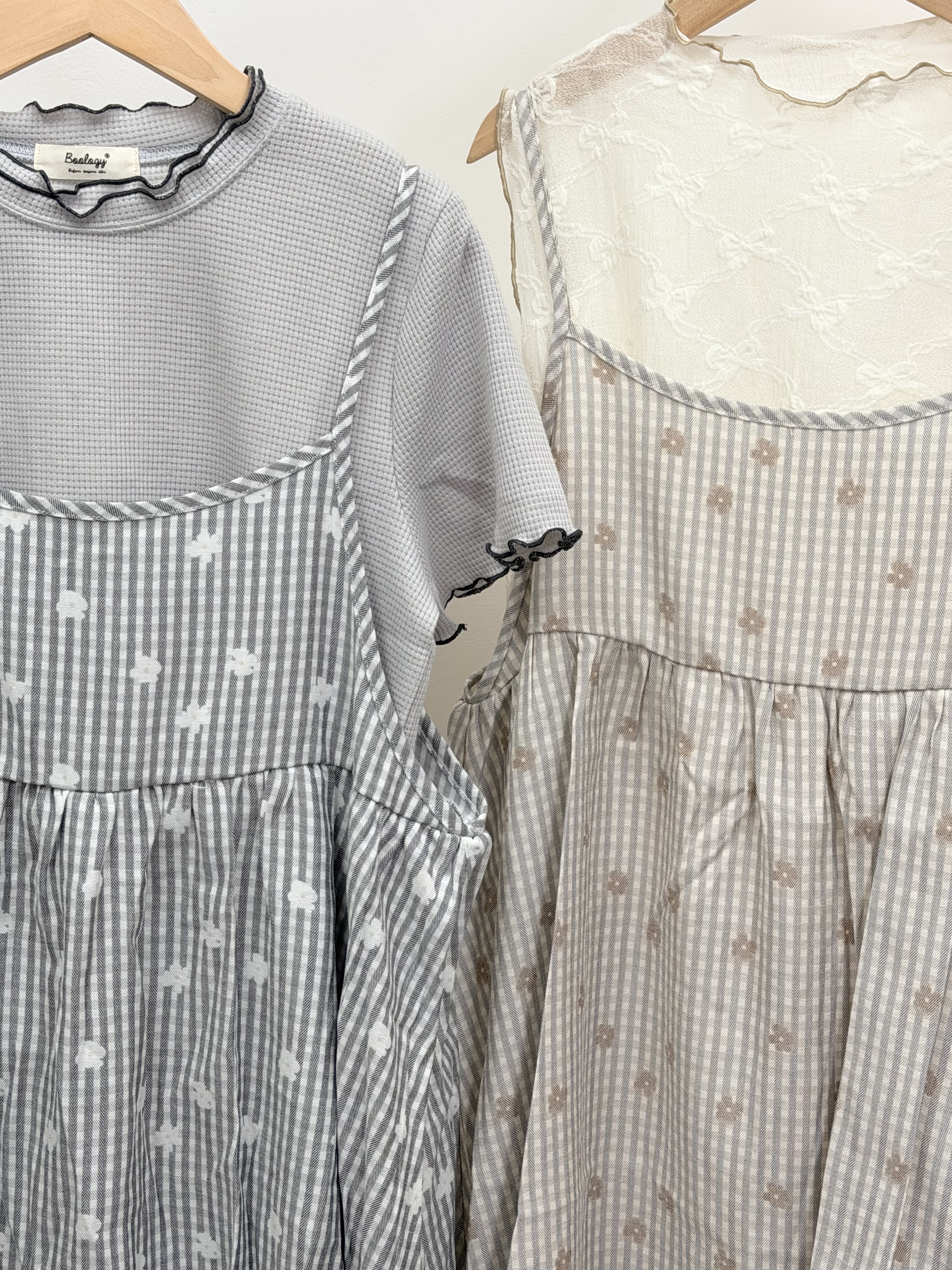 百搭！Vintage小花格格外搭🌼