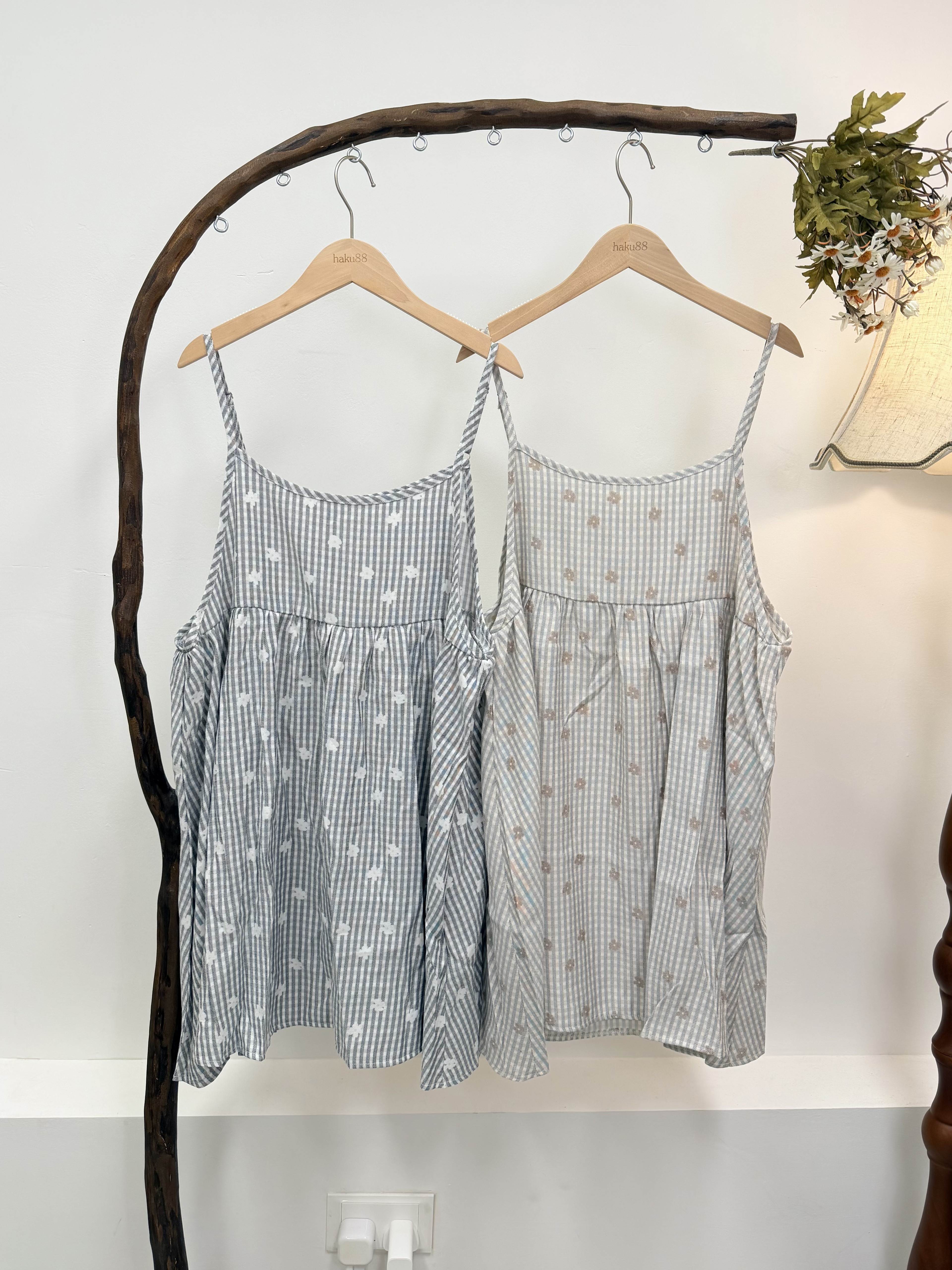 百搭！Vintage小花格格外搭🌼