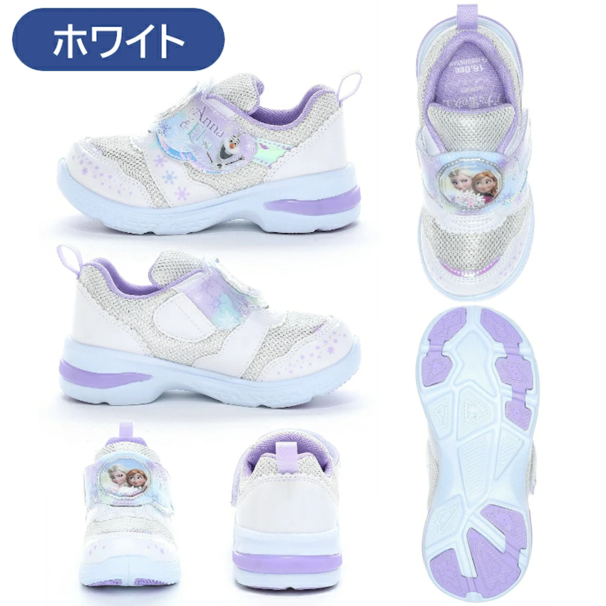 日本 2026 秋新作 Moonstar LED 兒童波鞋 - Frozen