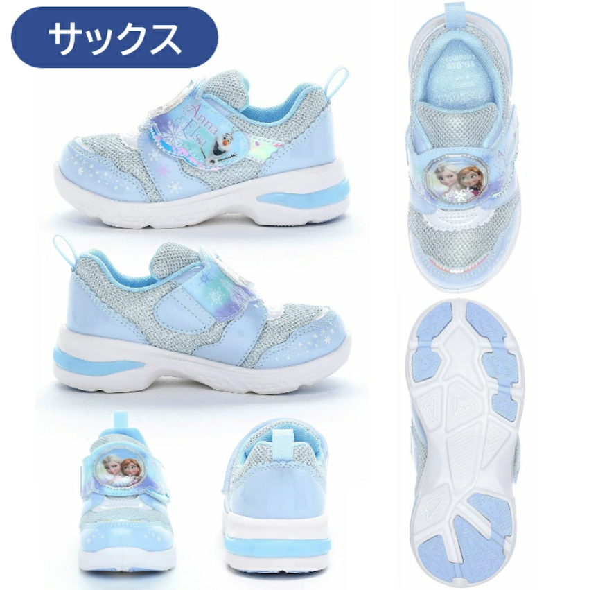 日本 2026 秋新作 Moonstar LED 兒童波鞋 - Frozen